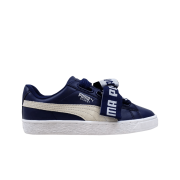 (W) Puma Basket Heart DE Blue Depths