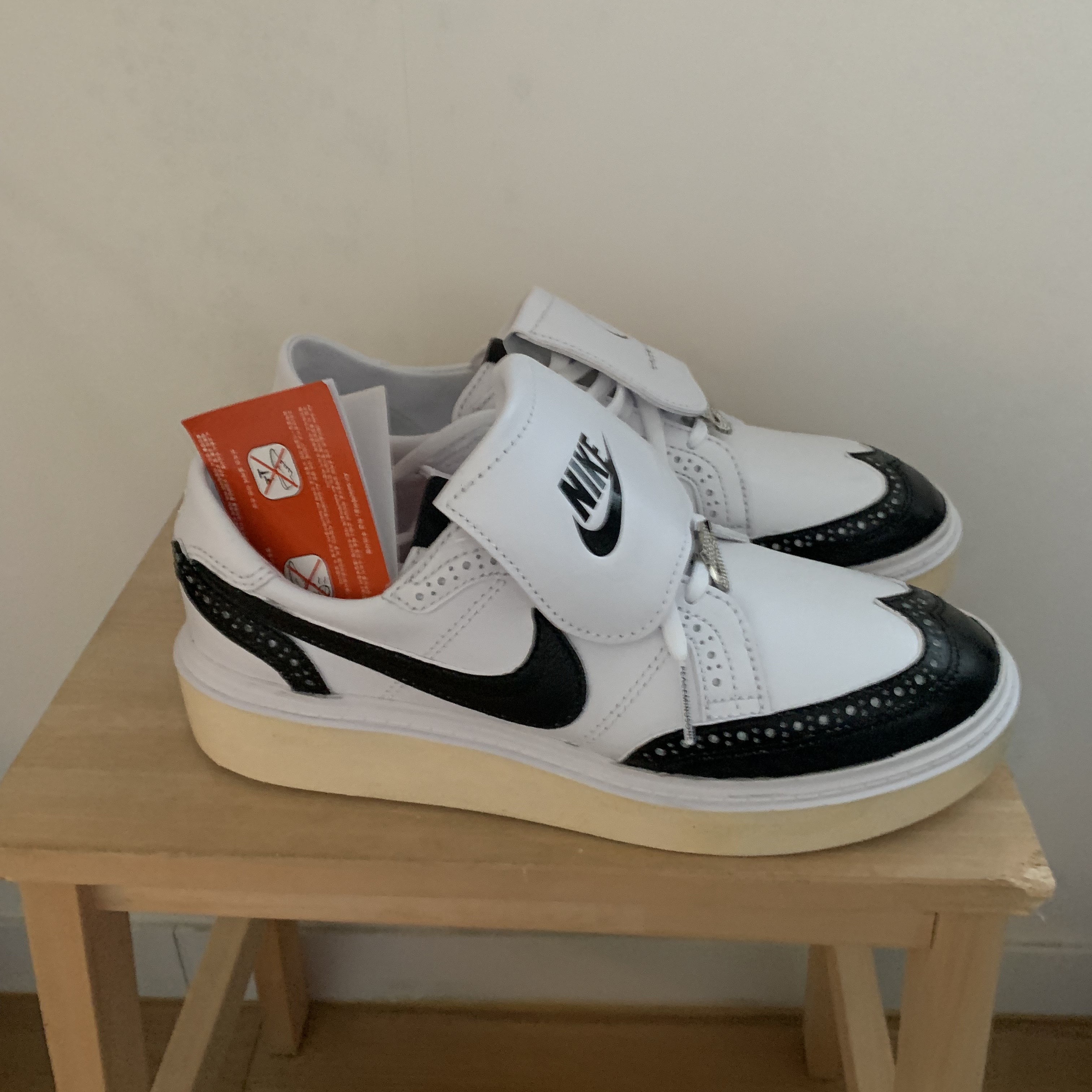 Nike x Peaceminusone Kwondo1 White 착용 스타일 - 4