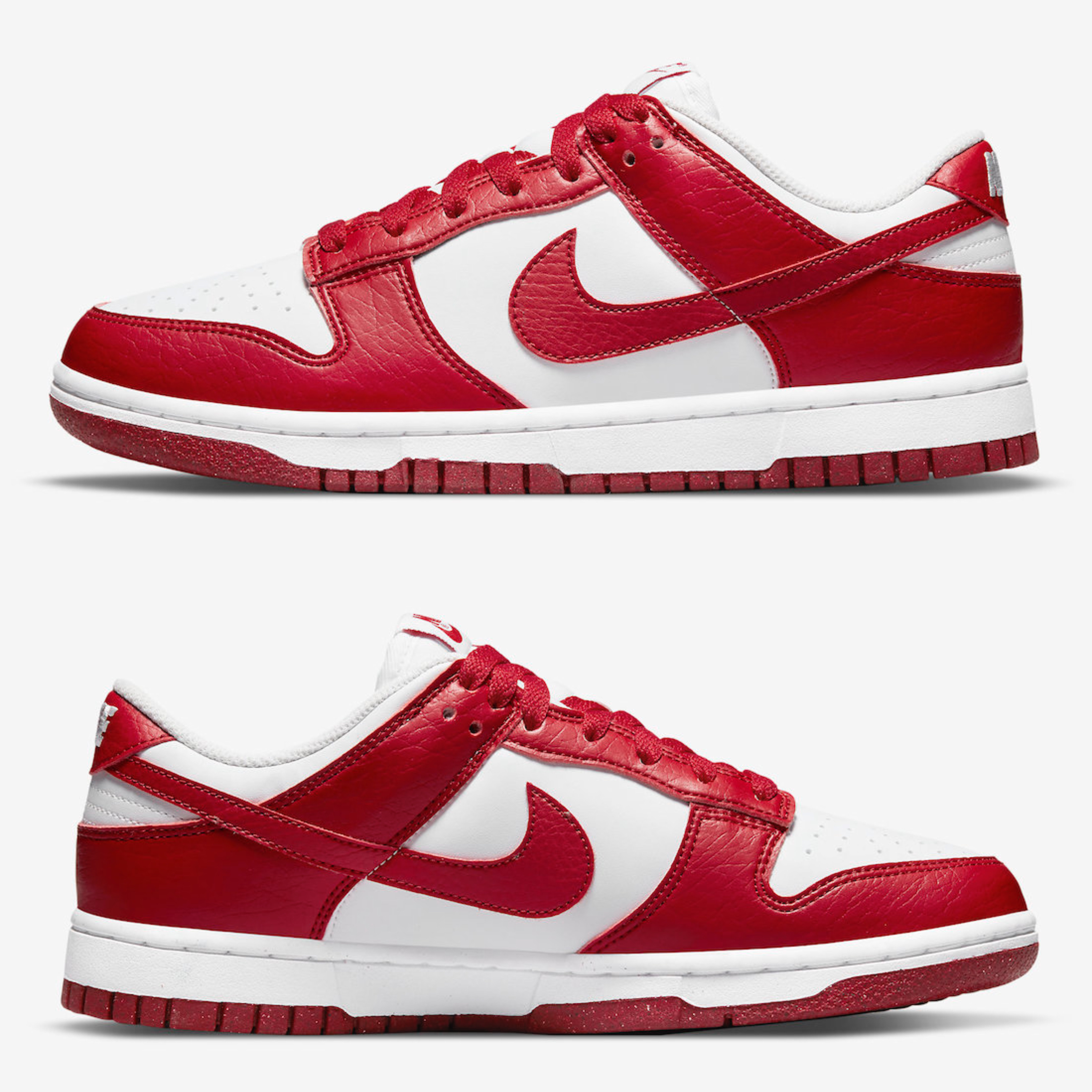 (W) Nike Dunk Low Next Nature Gym Red 착용 스타일 - 3
