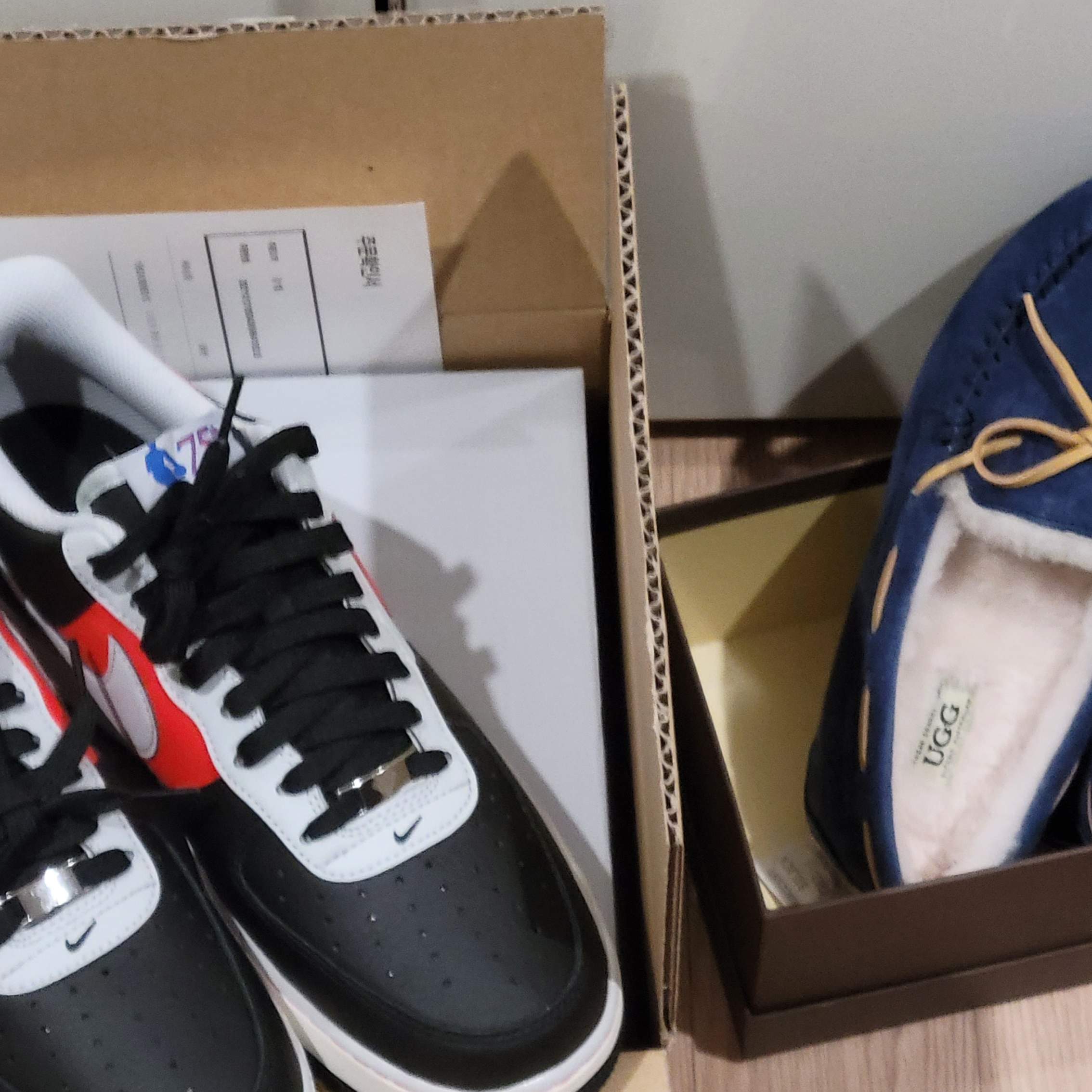 (GS) Nike Air Force 1 Low LV8 EMB NBA 75th Anniversary Trail Blazer 착용 스타일 - 3