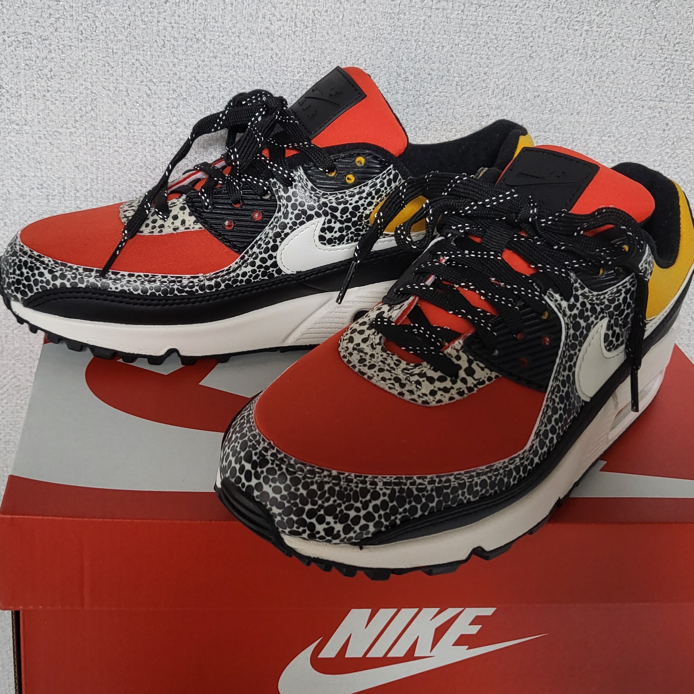 (W) Nike Air Max 90 SE Winter Safari 착용 스타일 - 2