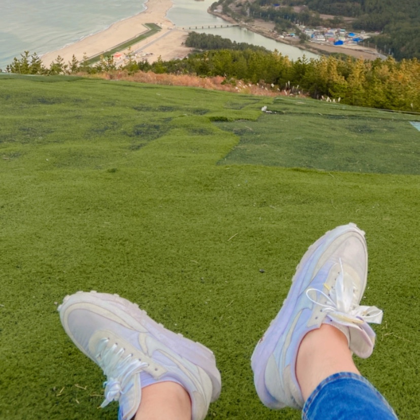 Nike x Sacai LDWaffle White Nylon 착용 스타일