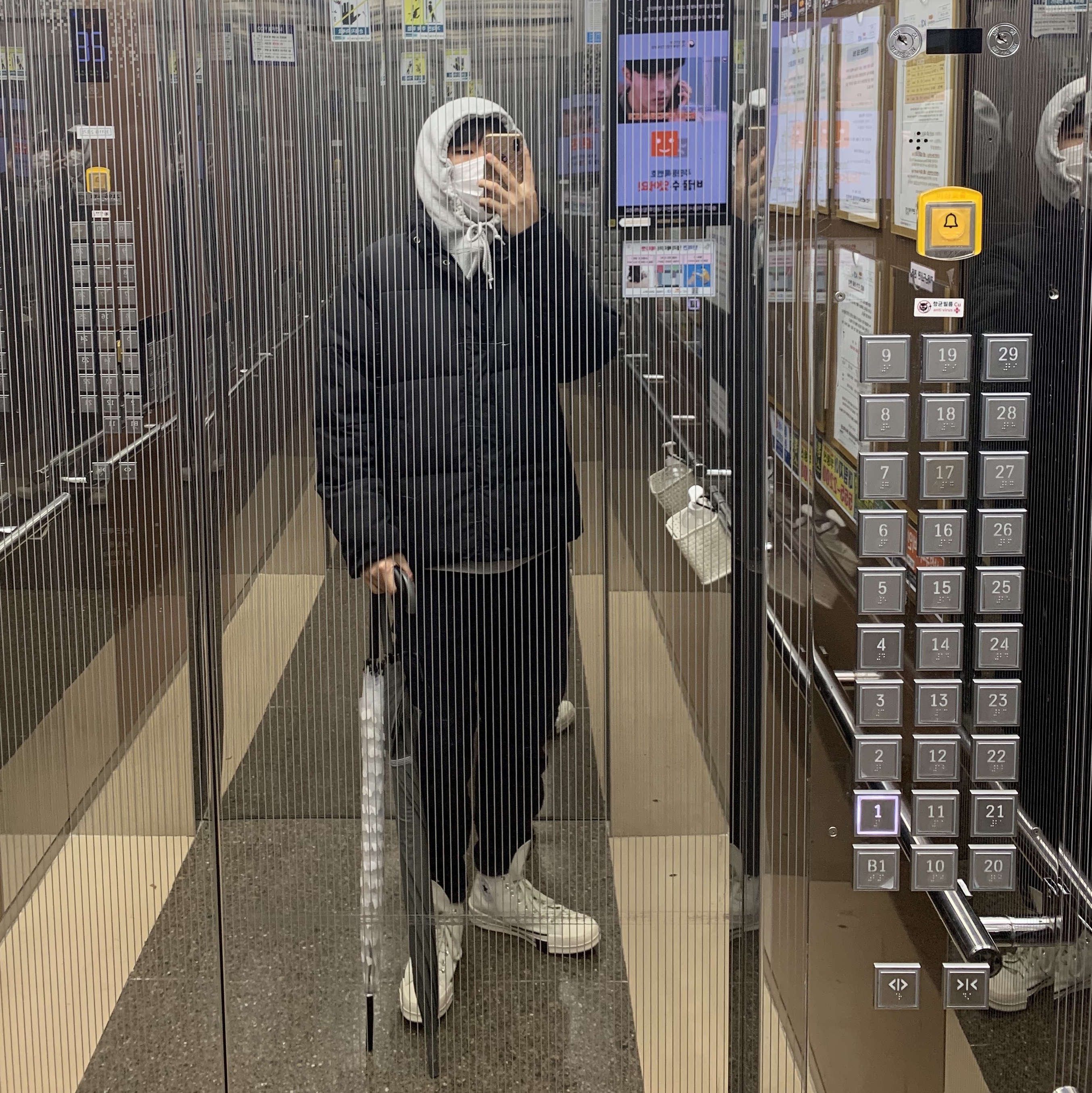 Converse x Drkshdw Drkstr Chuck 70 High Lily White, Stussy Basic Stussy Hoodie Ash Heather 2021 착용 스타일