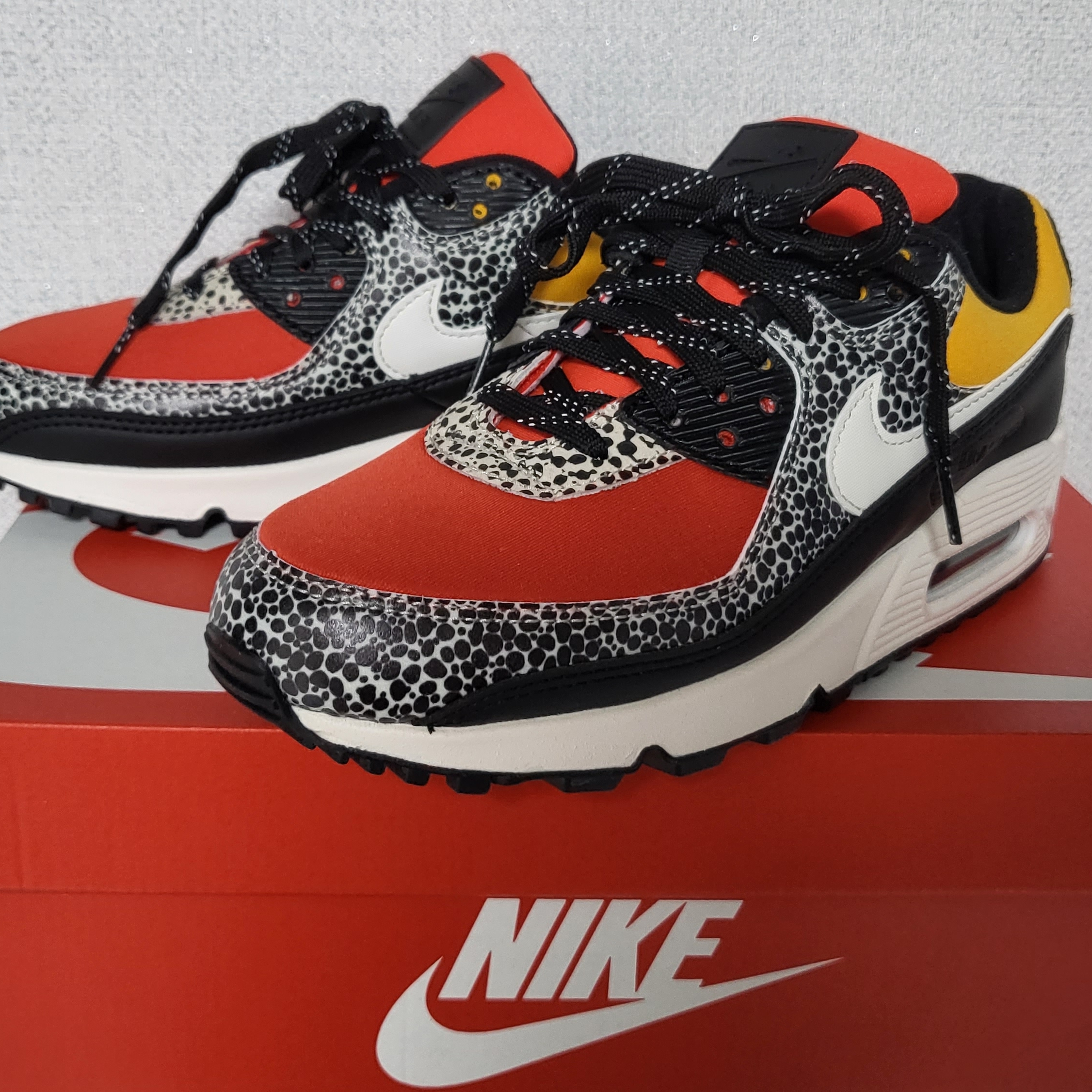 (W) Nike Air Max 90 SE Winter Safari 착용 스타일 - 1