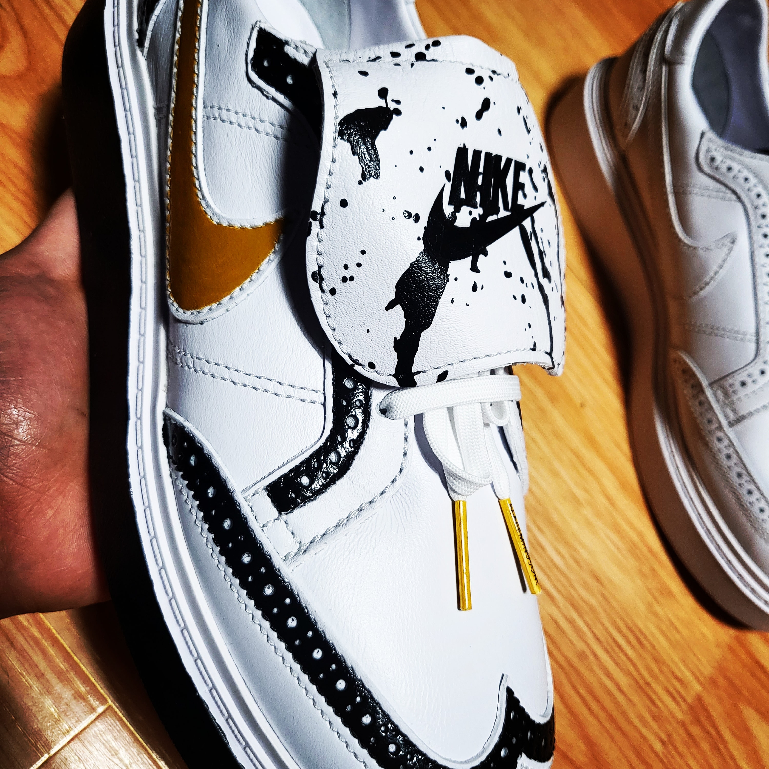 Nike x Peaceminusone Kwondo1 White 착용 스타일