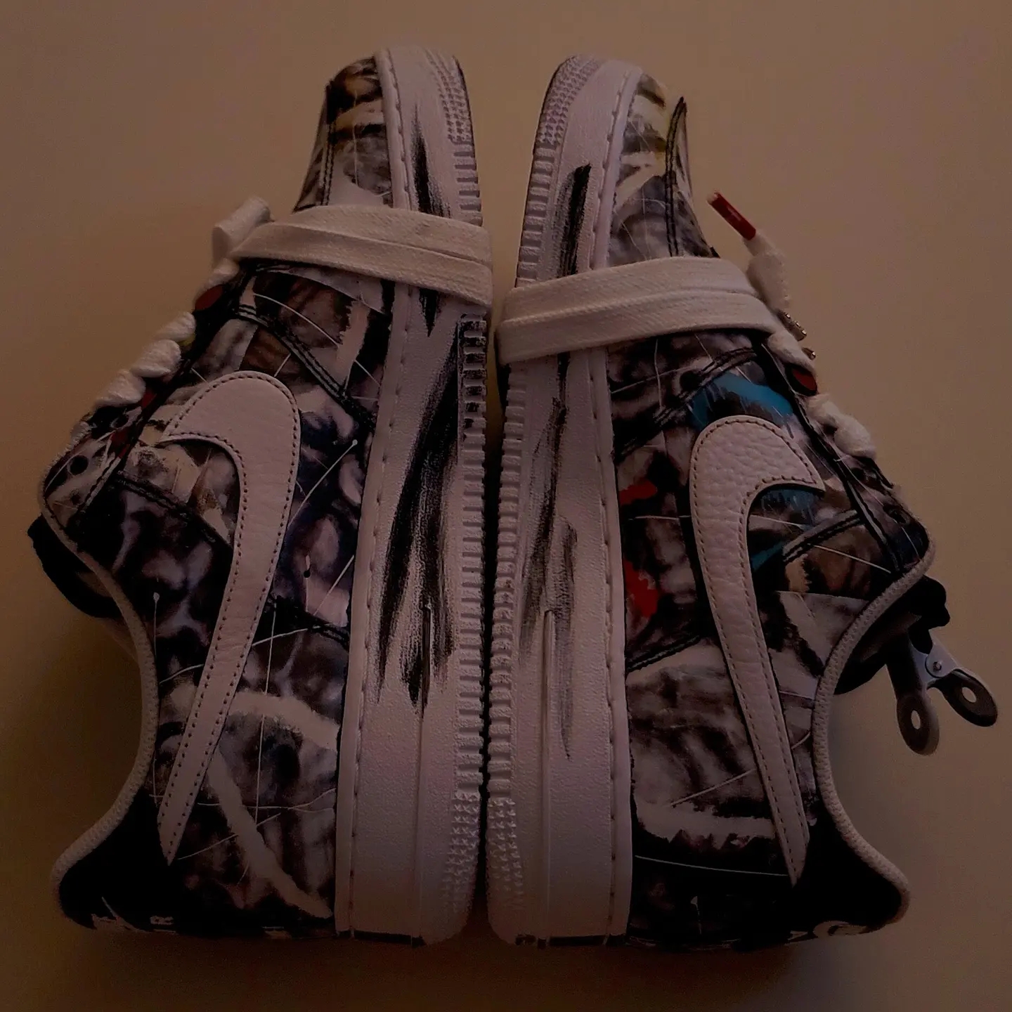 Nike x Peaceminusone Air Force 1 Low Para-Noise 착용 스타일 - 4