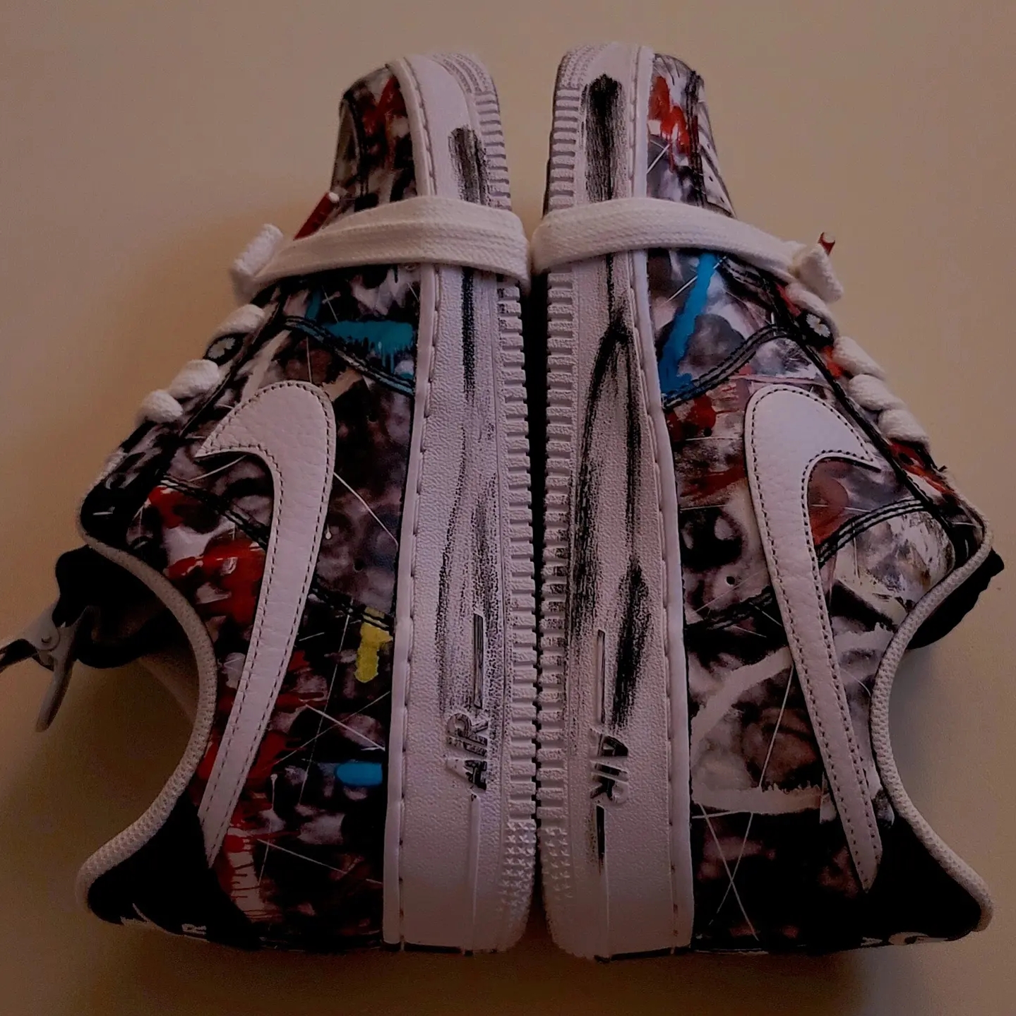 Nike x Peaceminusone Air Force 1 Low Para-Noise 착용 스타일 - 5