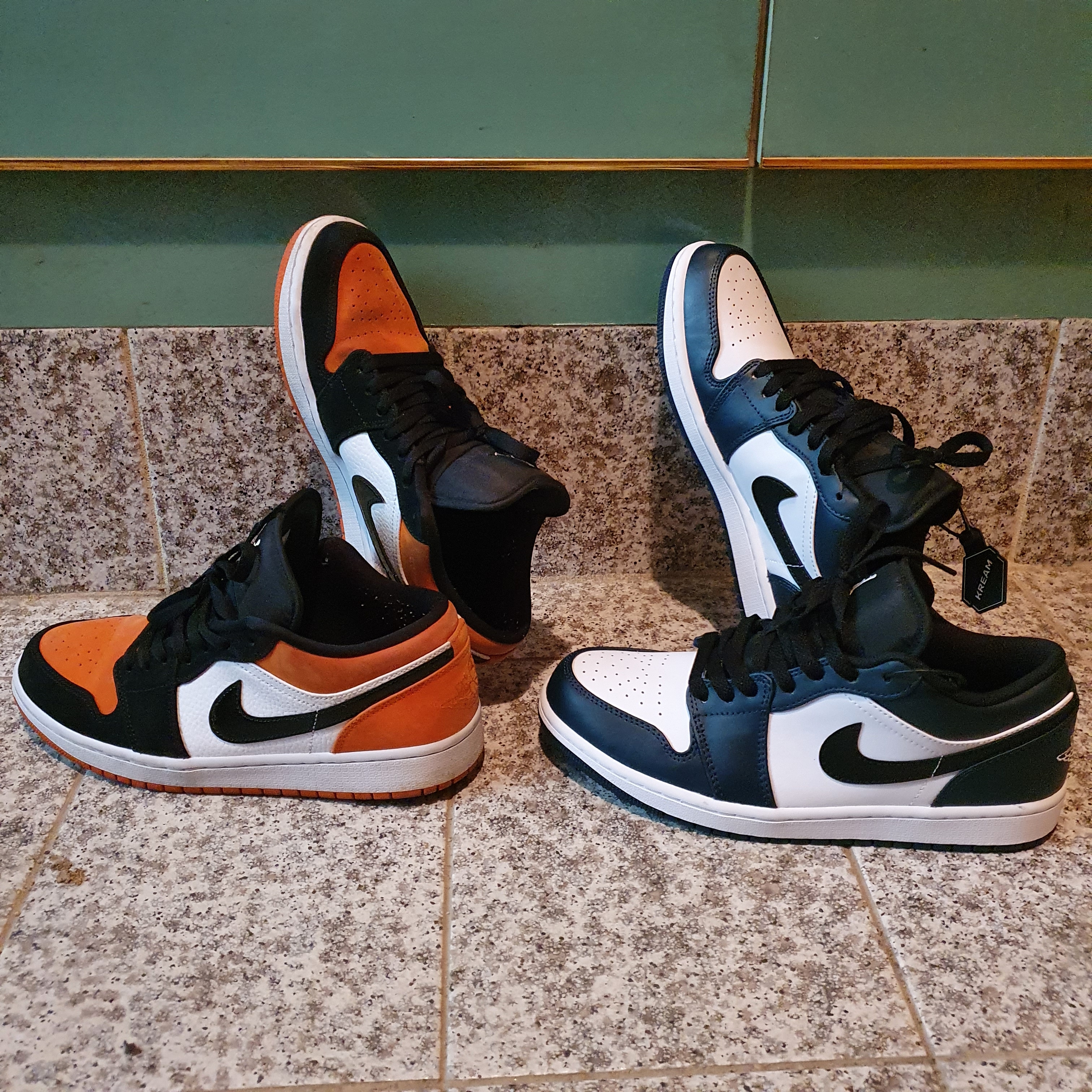 Jordan 1 Low Dark Teal, Jordan 1 Low Shattered Backboard 착용 스타일 - 2