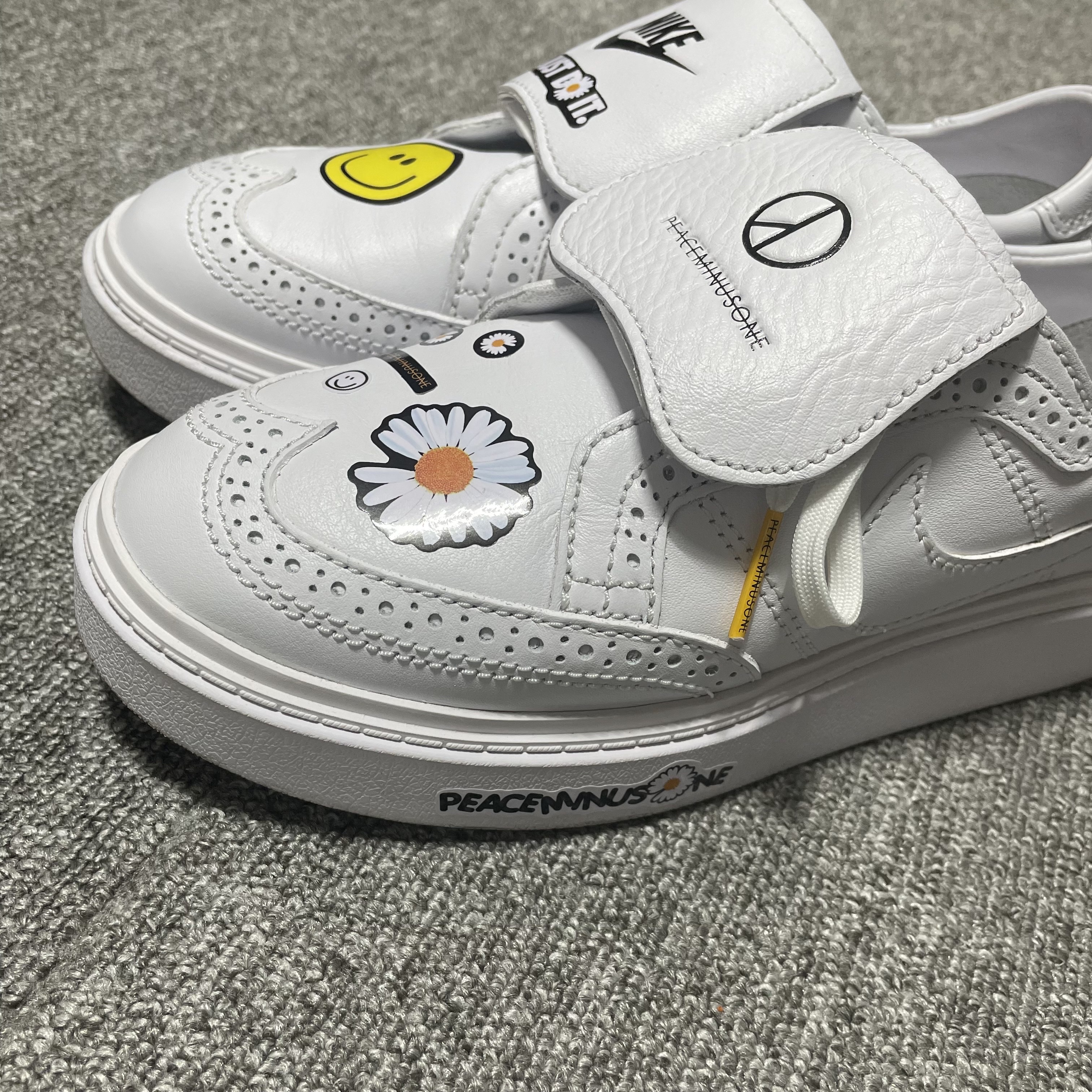 Nike x Peaceminusone Kwondo1 White 착용 스타일 - 2