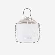 Maison Margiela 5AC Bucket Bag White