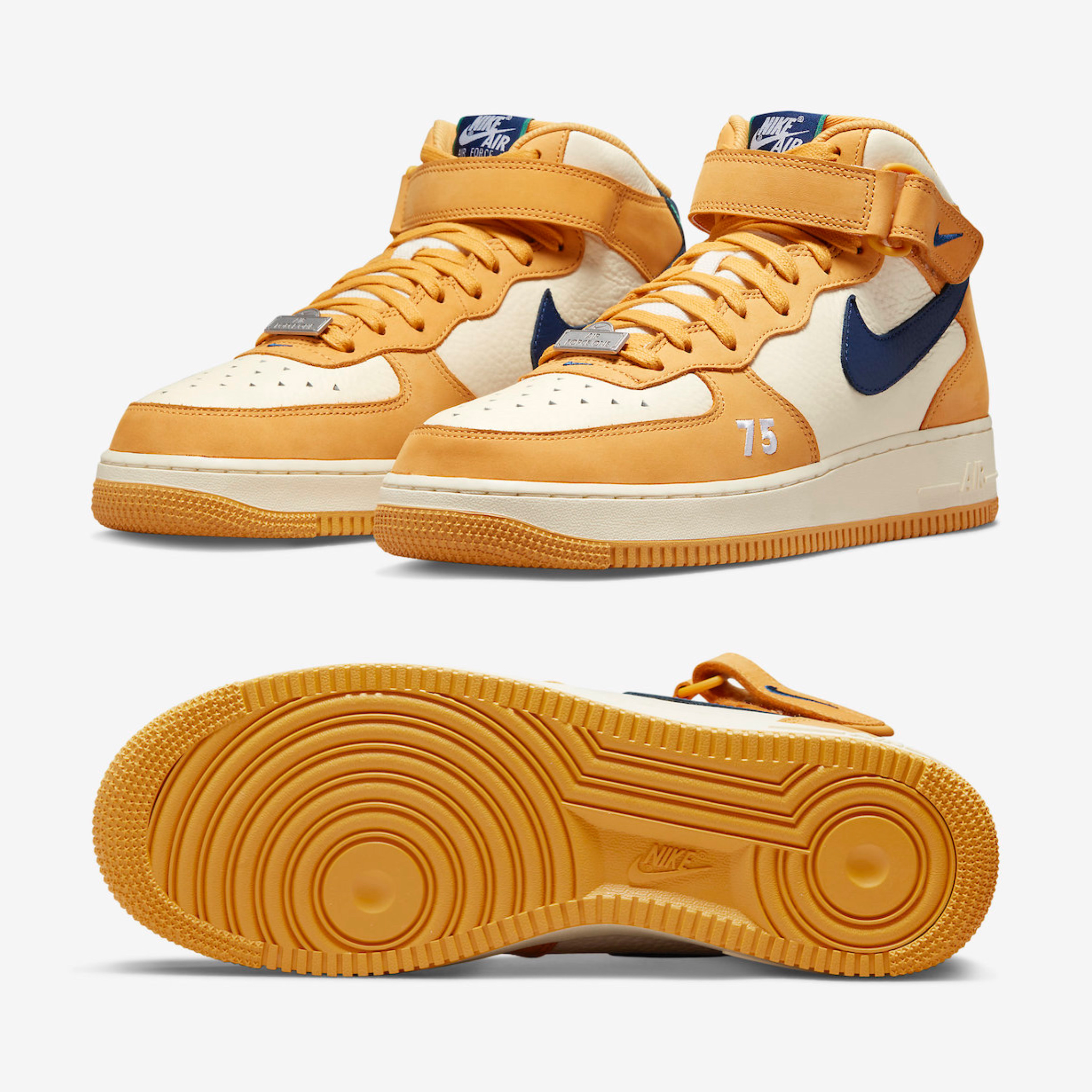Nike Air Force 1 Mid Paris 착용 스타일 - 2