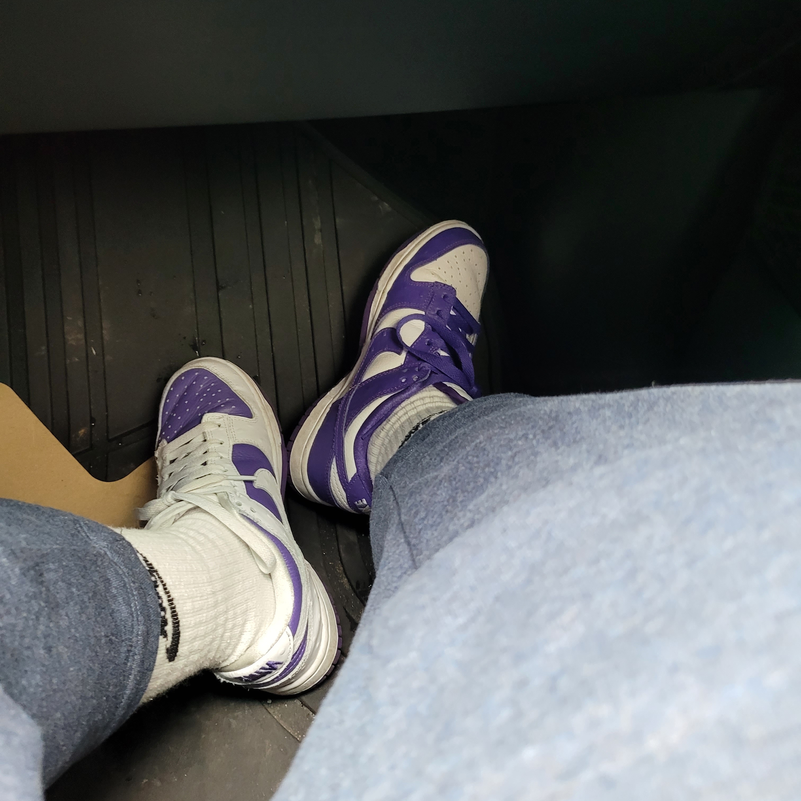 (W) Nike Dunk Low SE Flip 착용 스타일