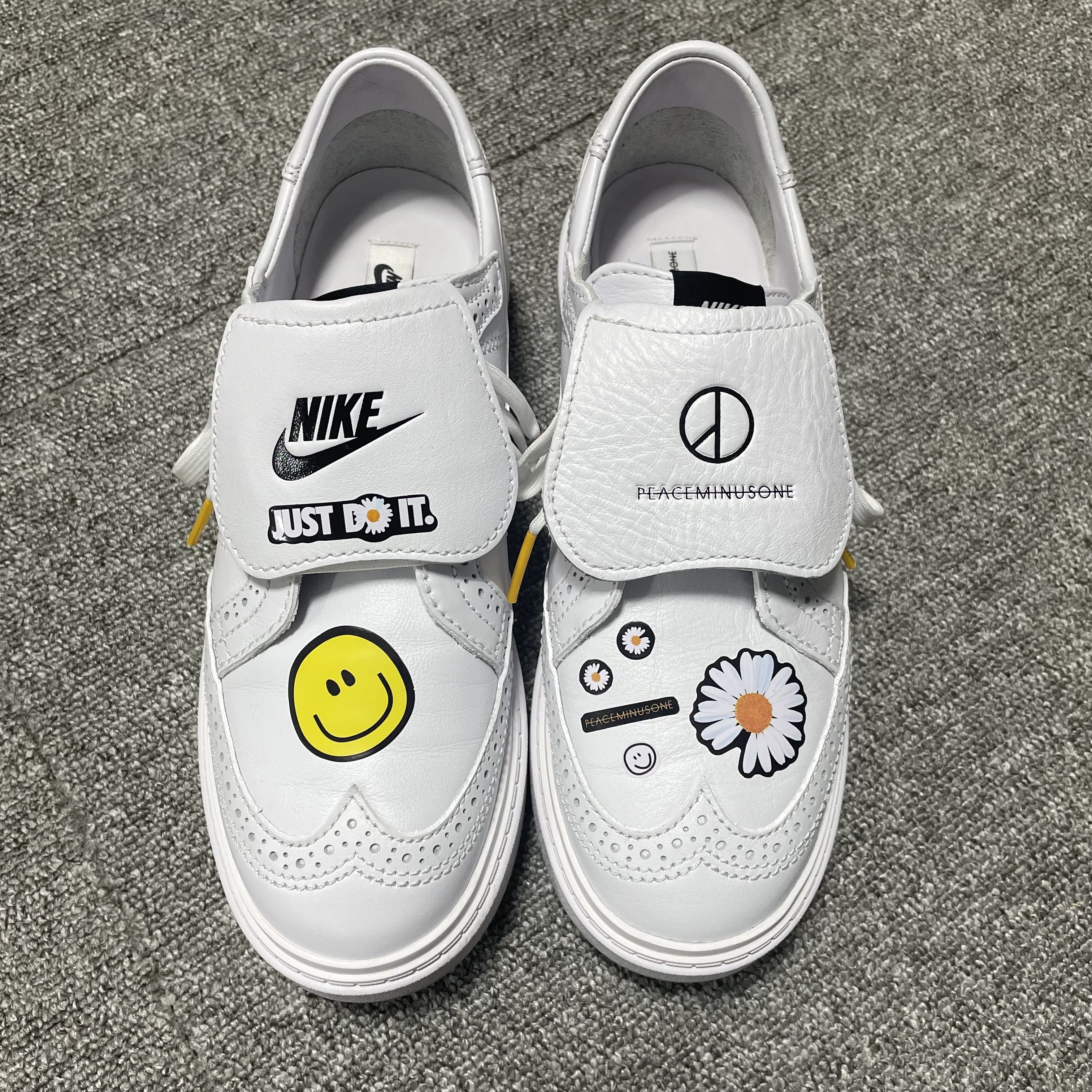 Nike x Peaceminusone Kwondo1 White 착용 스타일 - 1