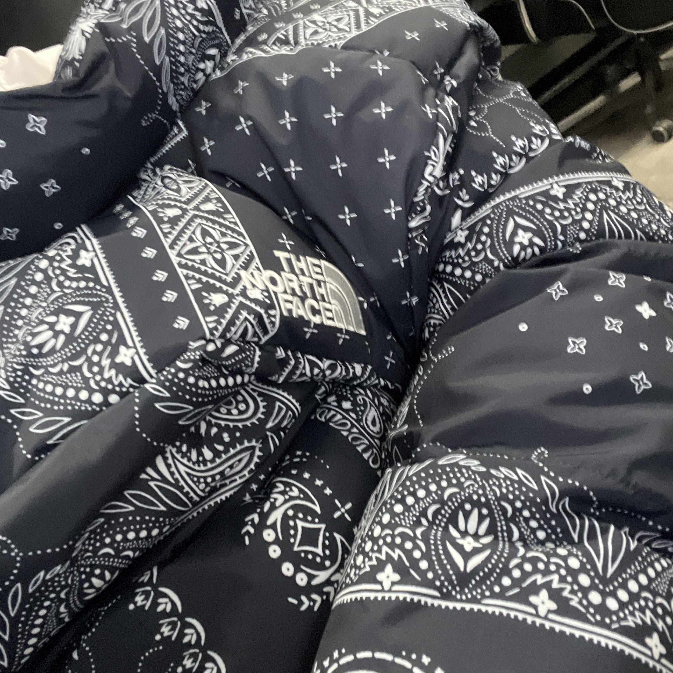 The North Face Aspen Air Jacket Dark Navy 착용 스타일 - 1