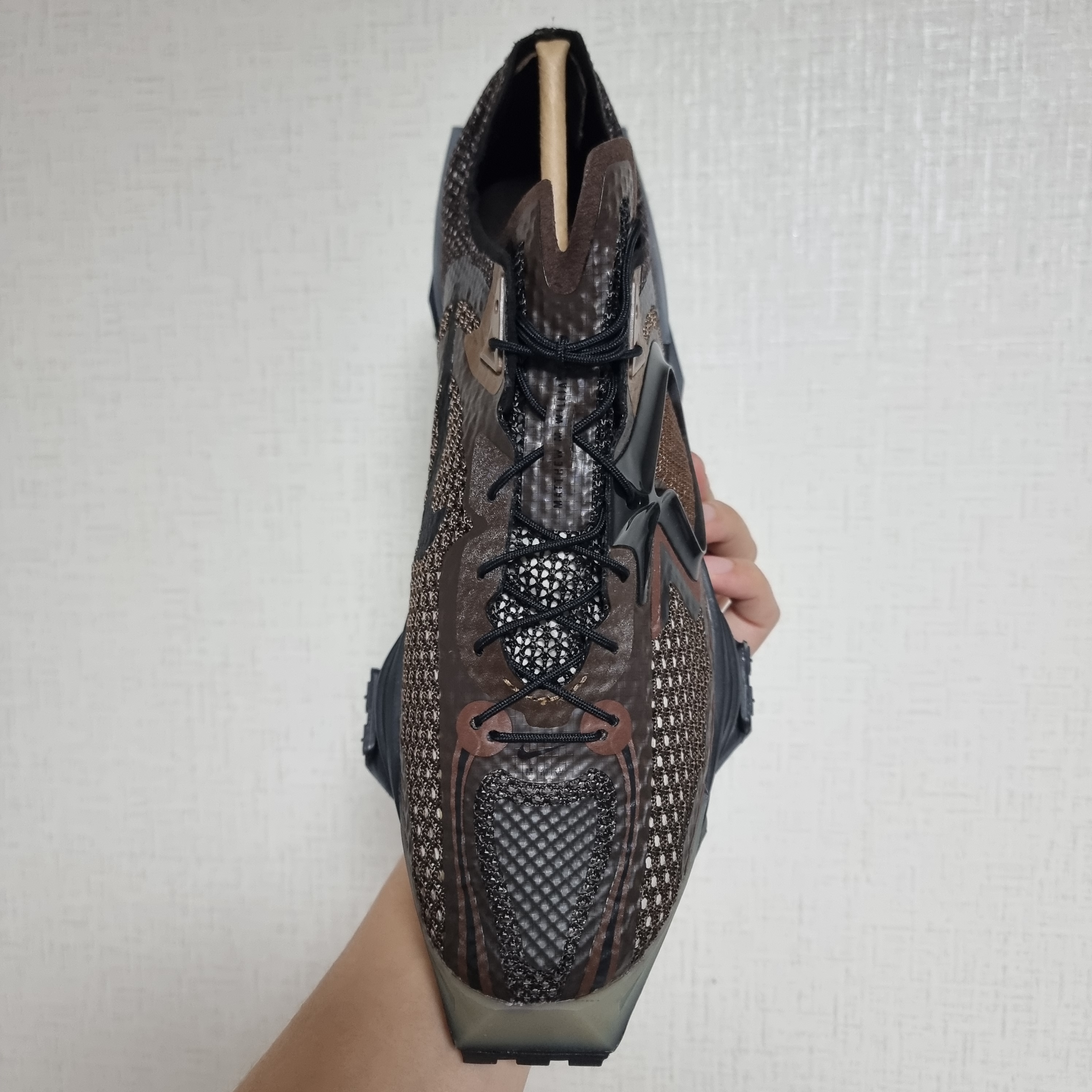 Nike x Matthew M Williams Zoom 004 Baroque Brown 착용 스타일 - 4