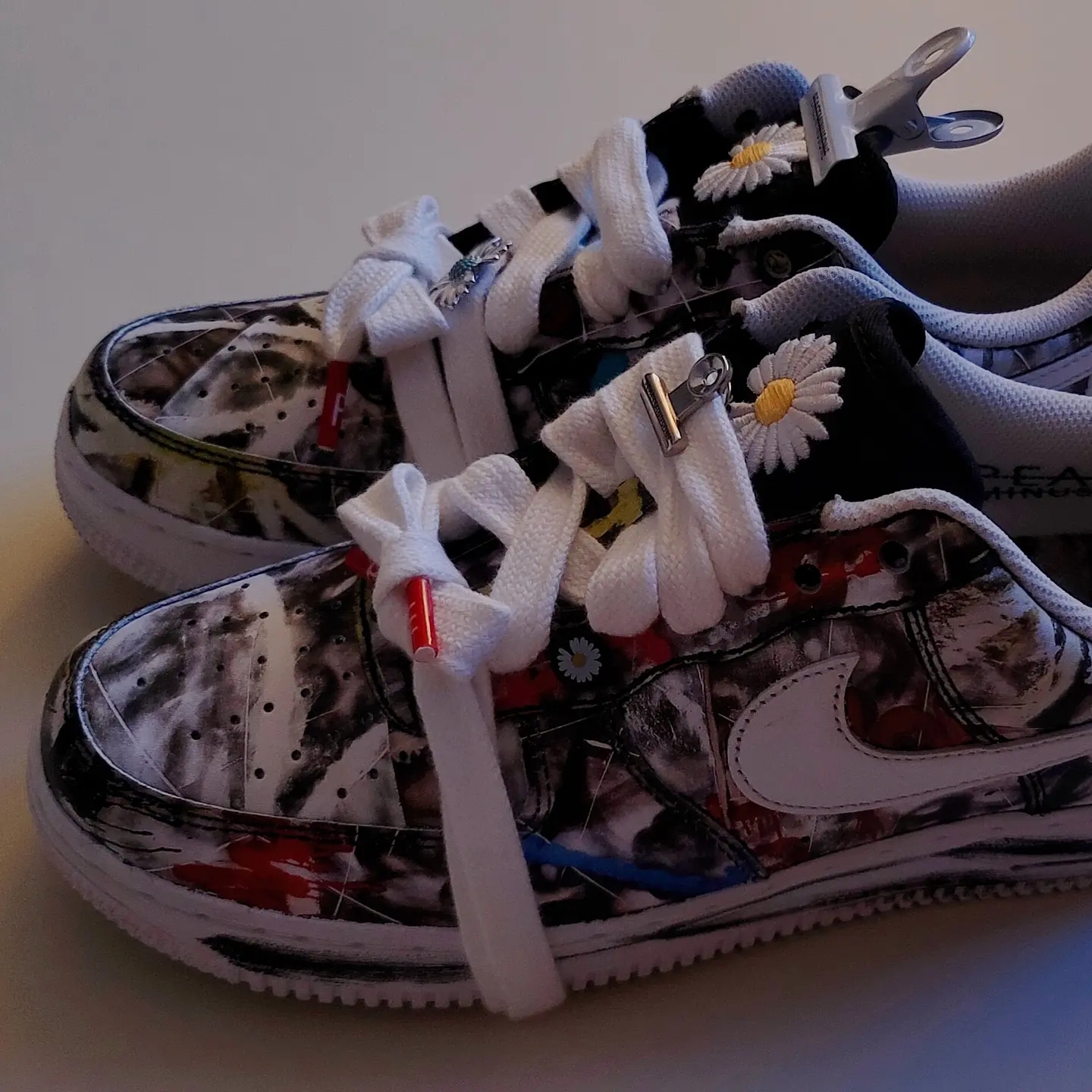 Nike x Peaceminusone Air Force 1 Low Para-Noise 착용 스타일 - 2