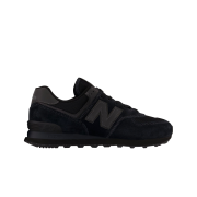 New Balance 574 Triple Black - D Standard