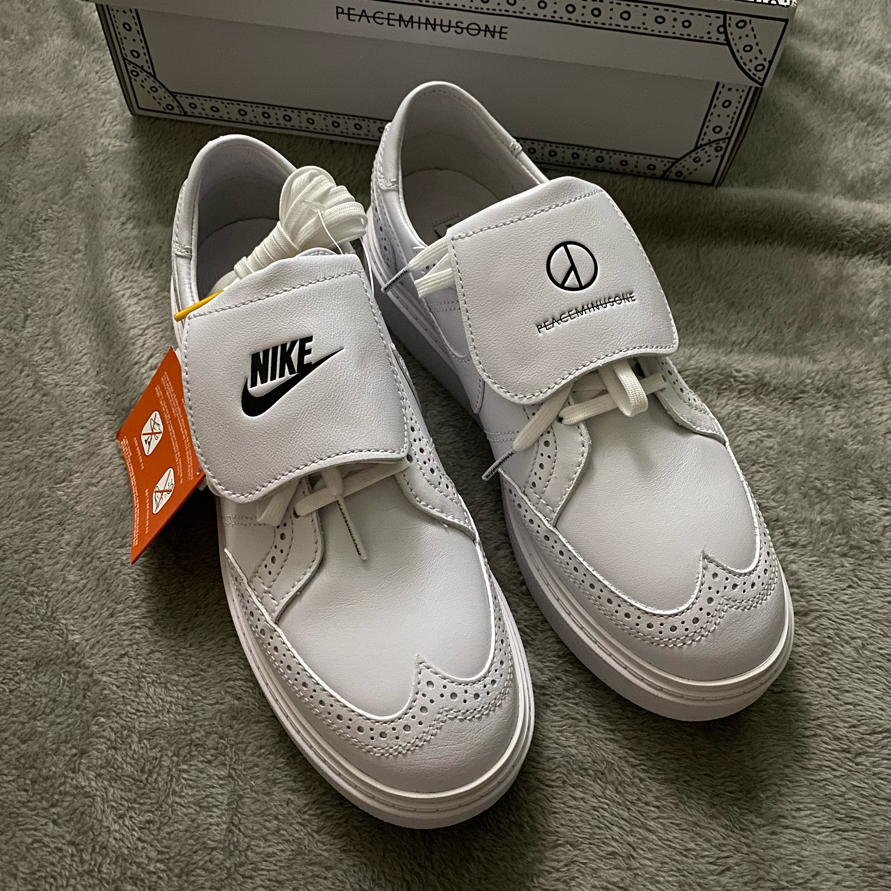 Nike x Peaceminusone Kwondo1 White 착용 스타일