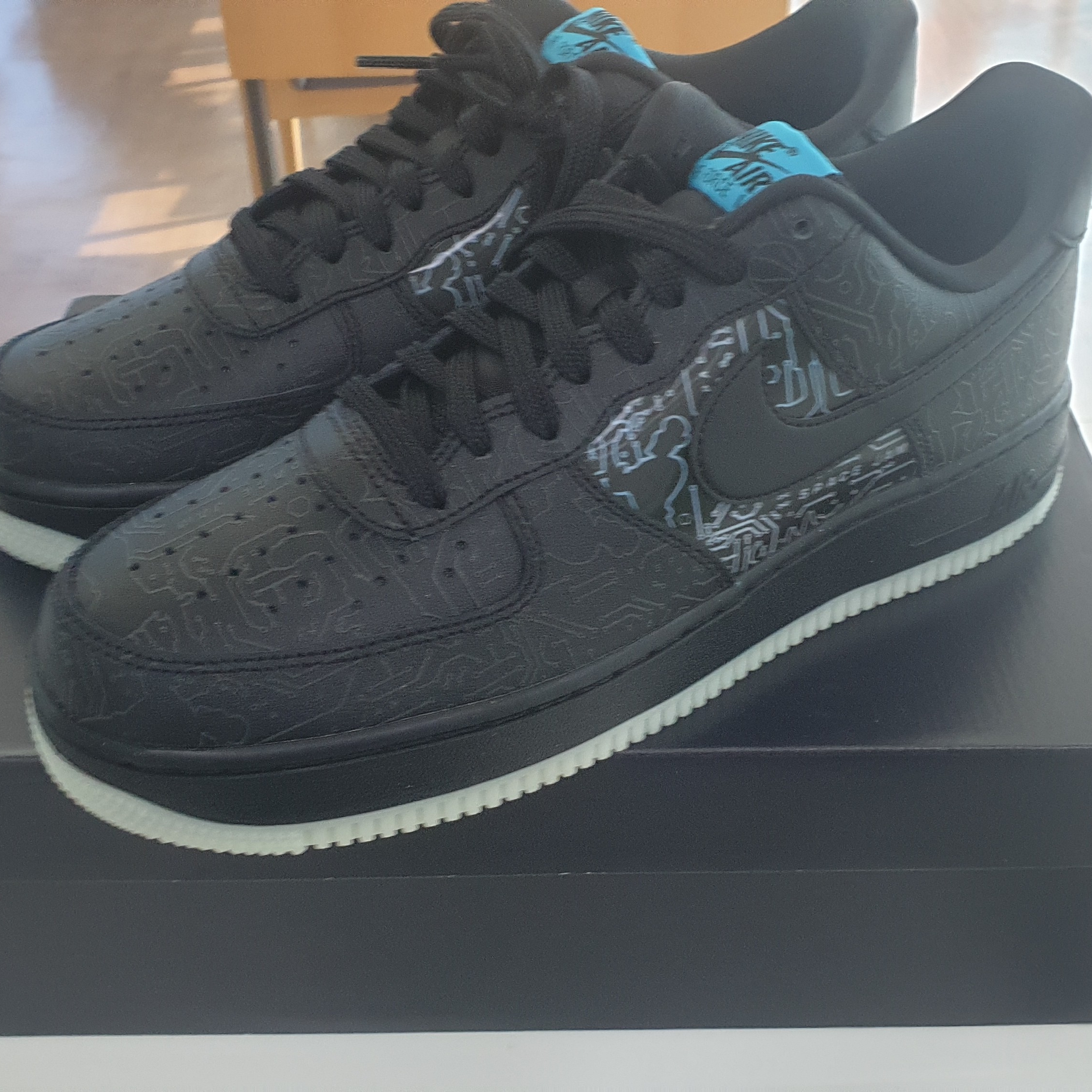Nike x Space Jam: A New Legacy Air Force 1 '07 Computer Chip 착용 스타일 - 2