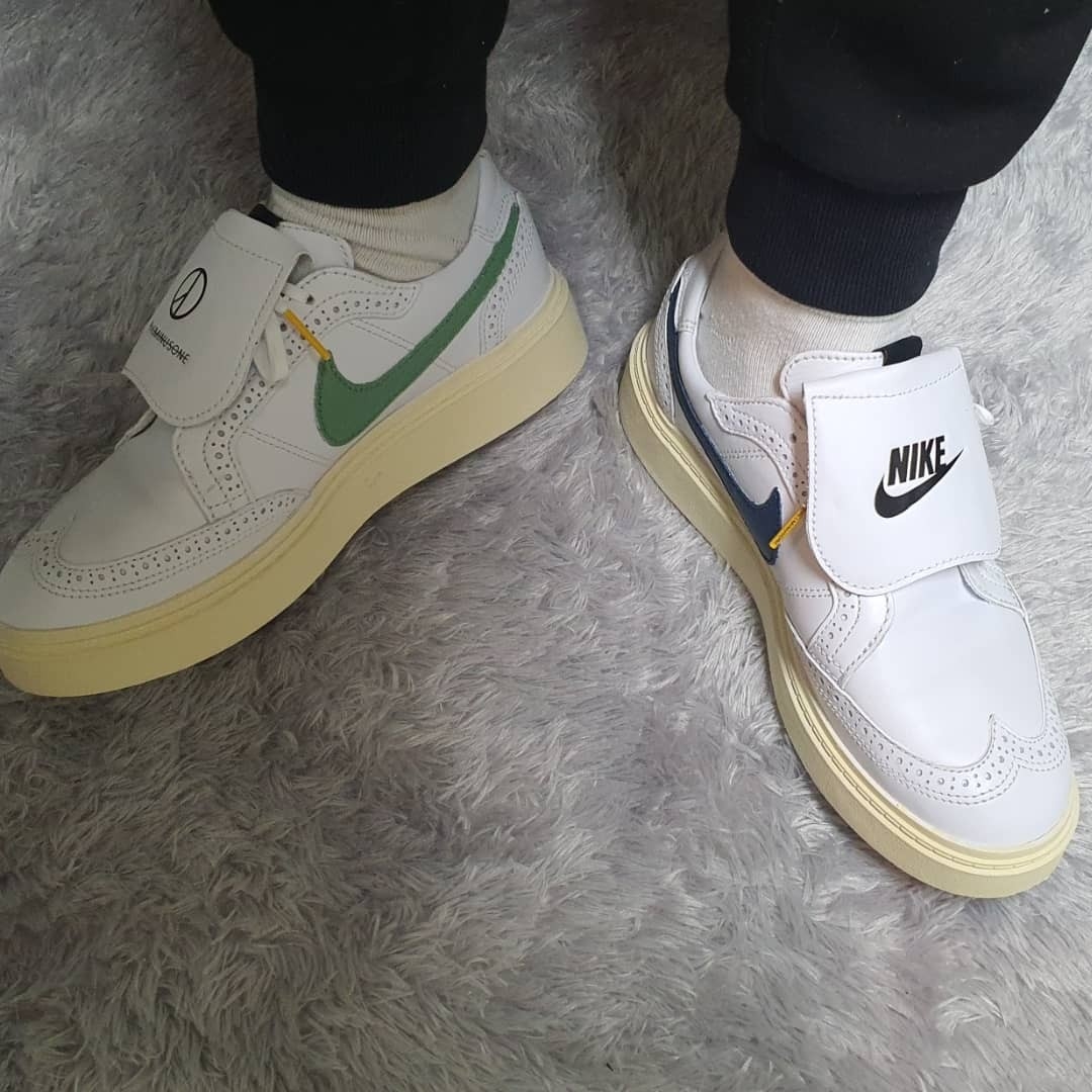 Nike x Peaceminusone Kwondo1 White 착용 스타일 - 4