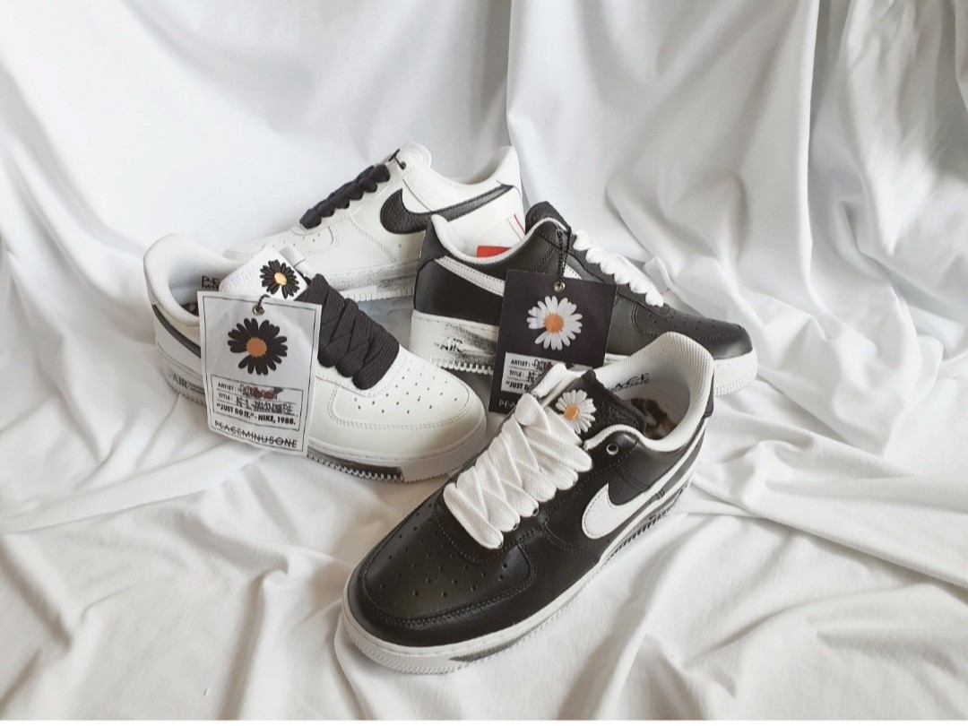 Nike x Peaceminusone Air Force 1 Low Para-Noise, Nike x Peaceminusone Air Force 1 Low Para-Noise 2.0 착용 스타일