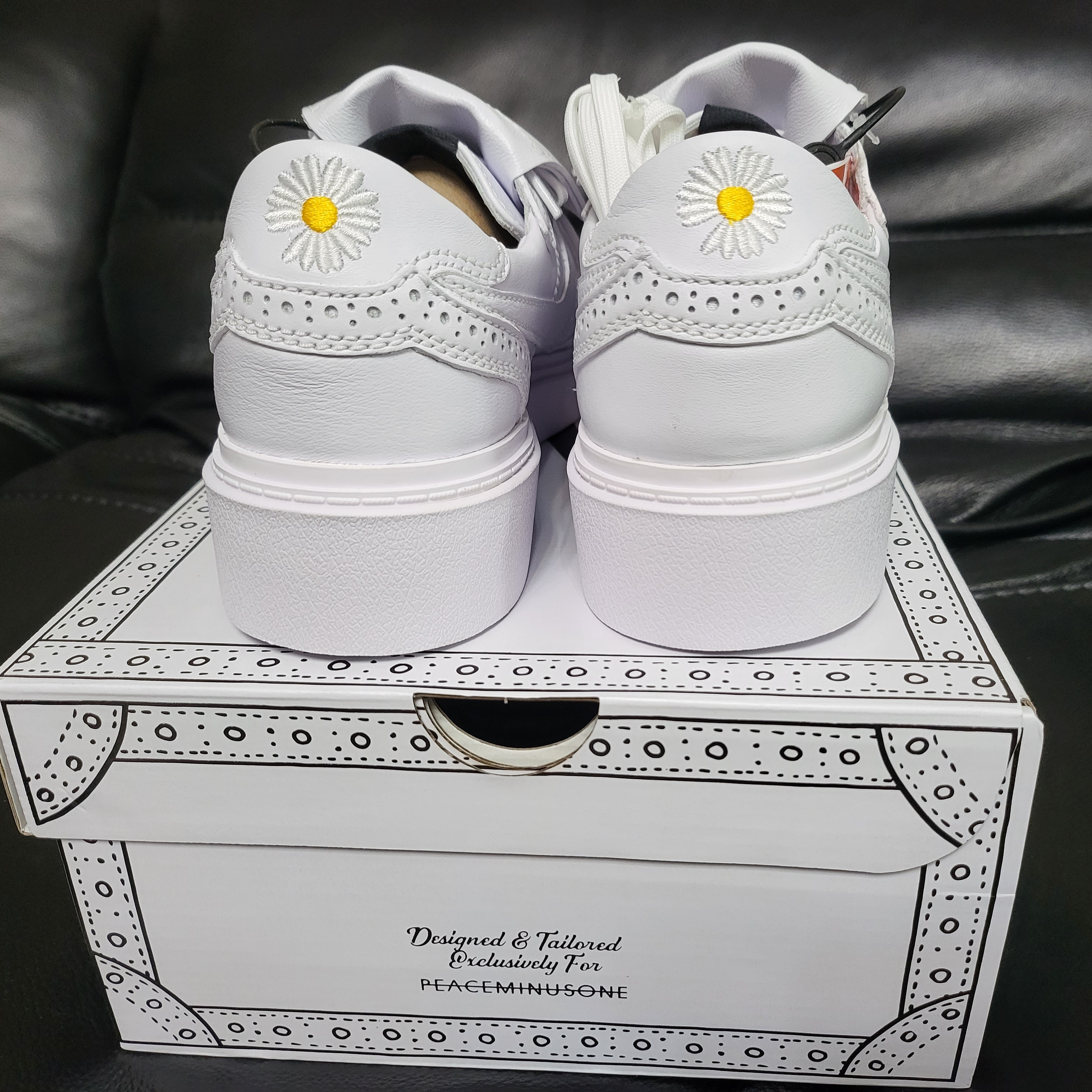 Nike x Peaceminusone Kwondo1 White 착용 스타일 - 4