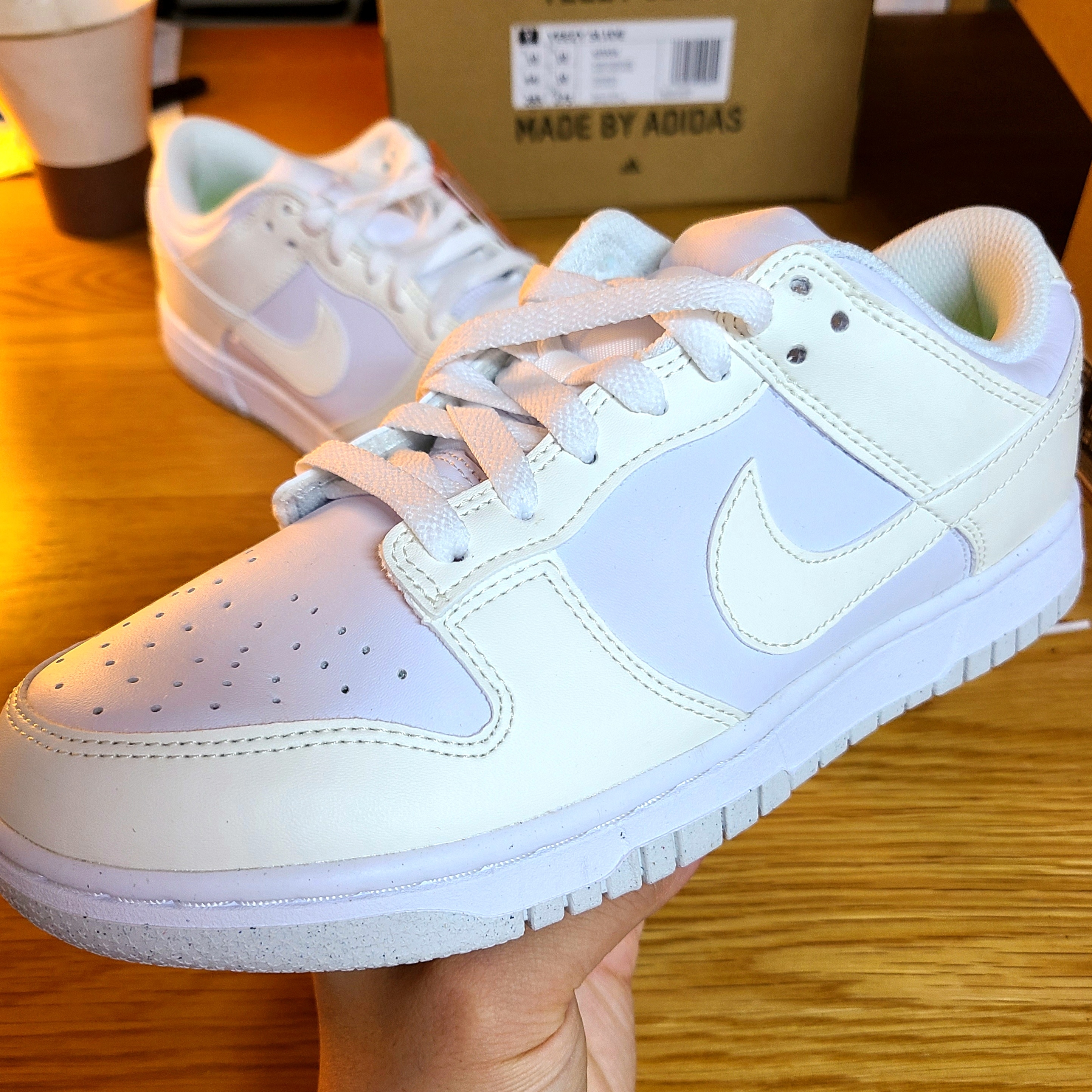 (W) Nike Dunk Low Next Nature Sail 착용 스타일 - 2
