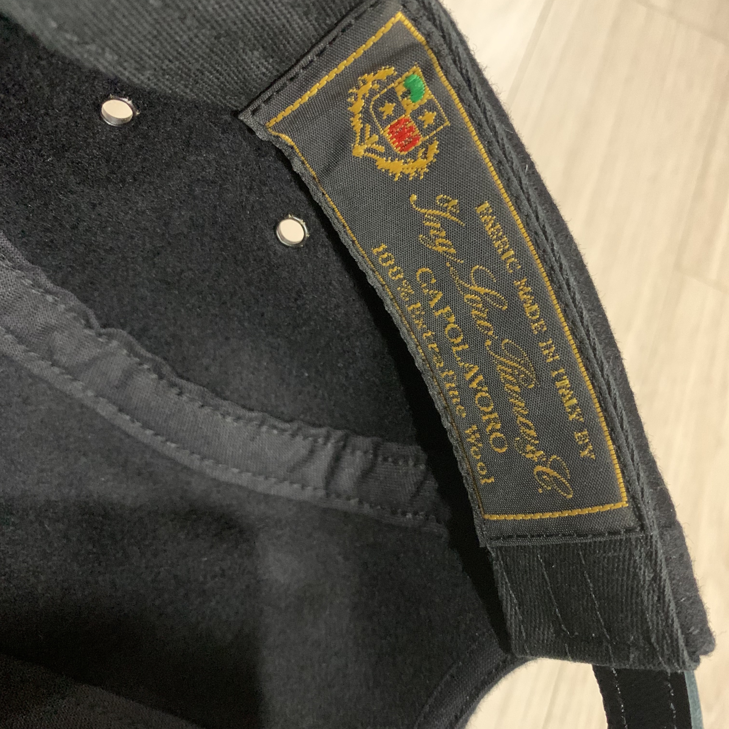 Supreme Wool Camp Cap Black - 21FW 착용 스타일 - 3