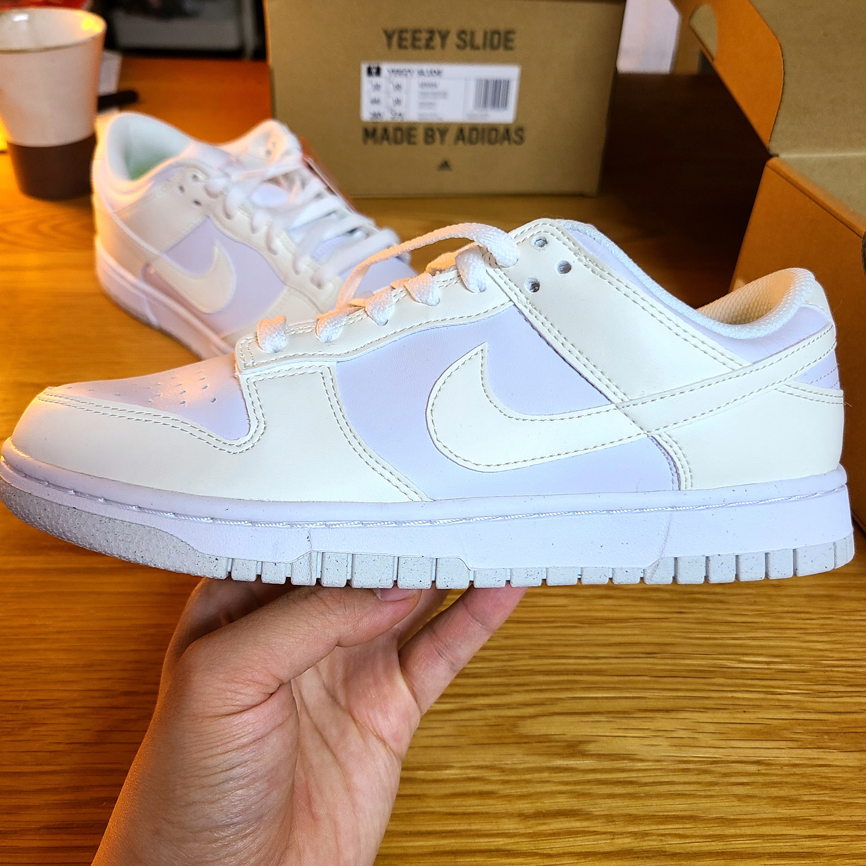 (W) Nike Dunk Low Next Nature Sail 착용 스타일 - 1