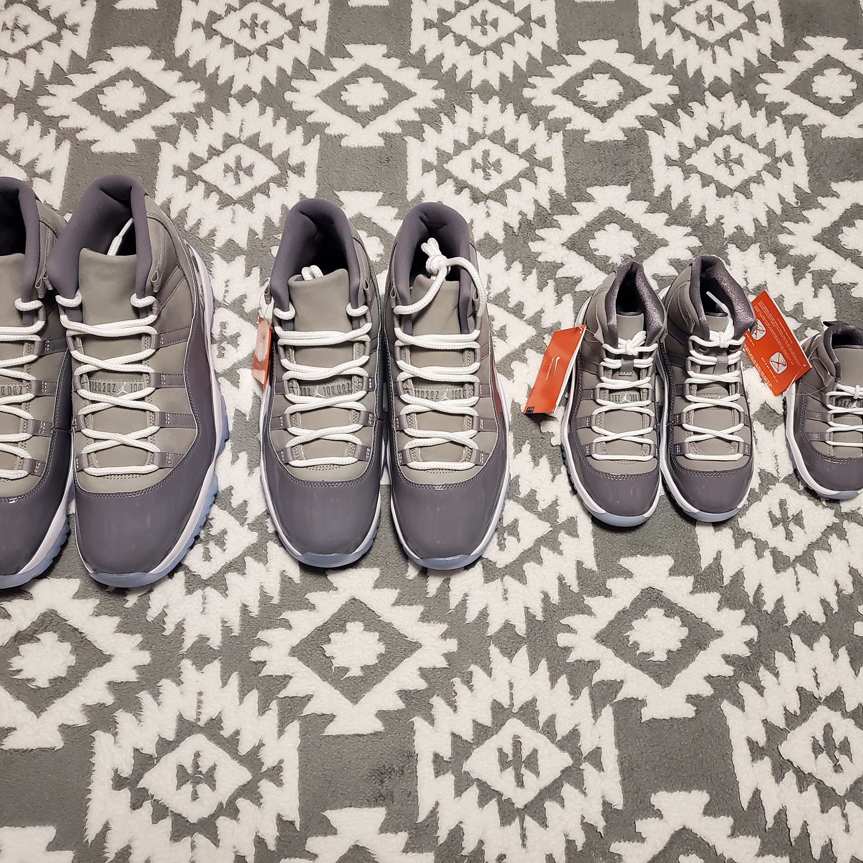Jordan 11 Retro Cool Grey 2021, (GS) Jordan 11 Retro Cool Grey 2021 착용 스타일