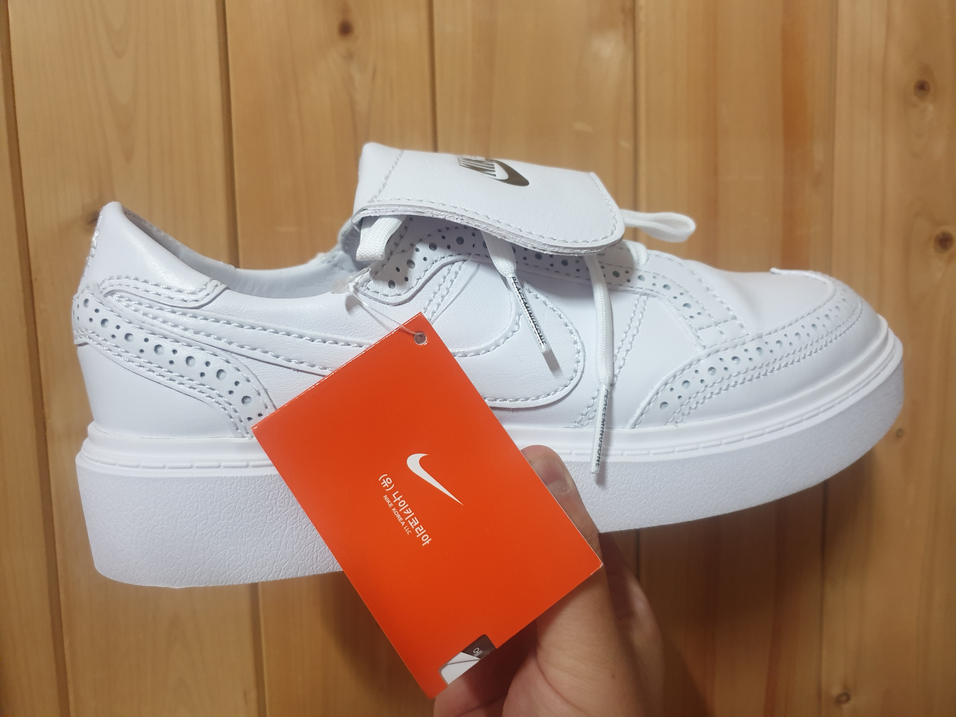 Nike x Peaceminusone Kwondo1 White 착용 스타일 - 1