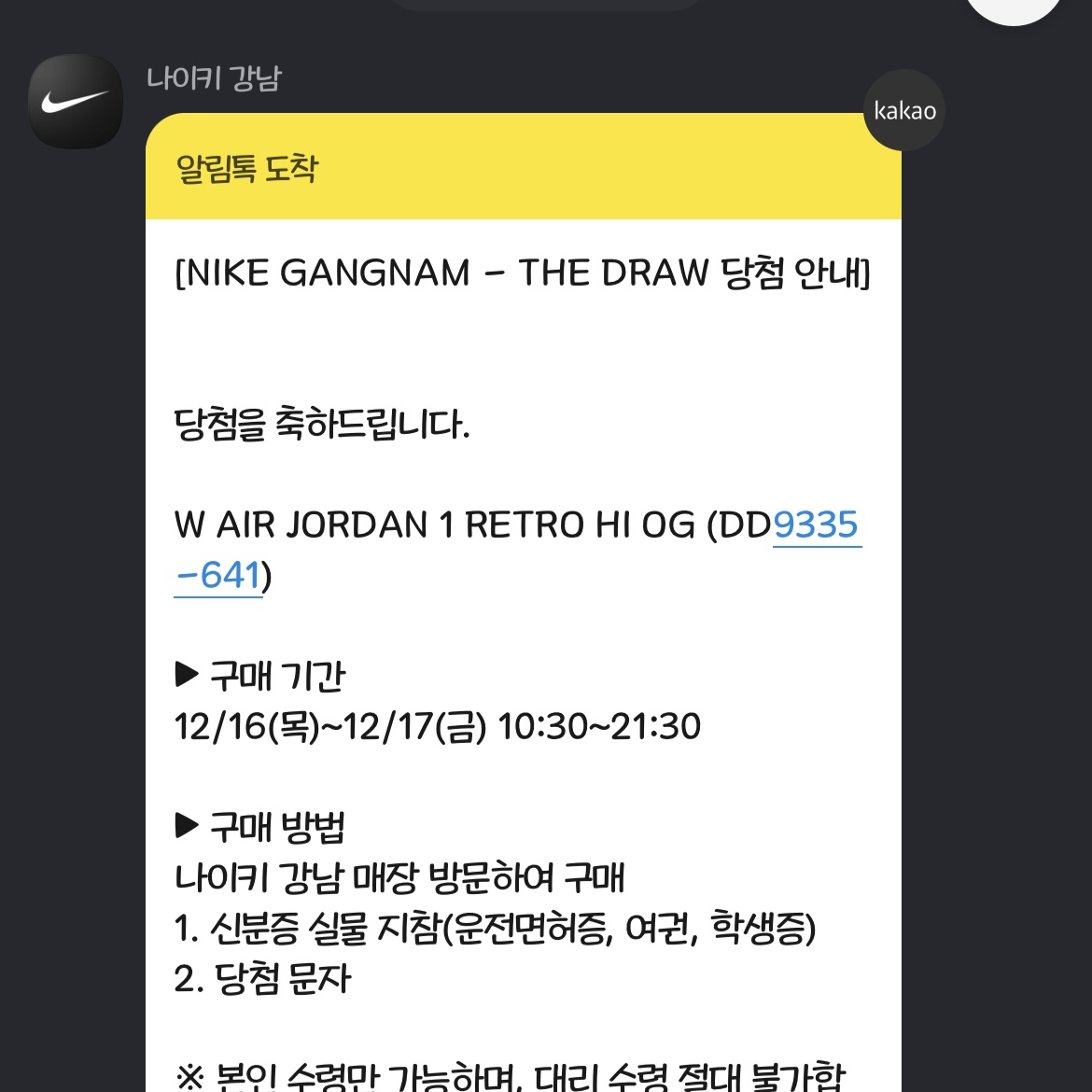 (W) Jordan 1 Retro High OG Atmosphere 착용 스타일 - 1