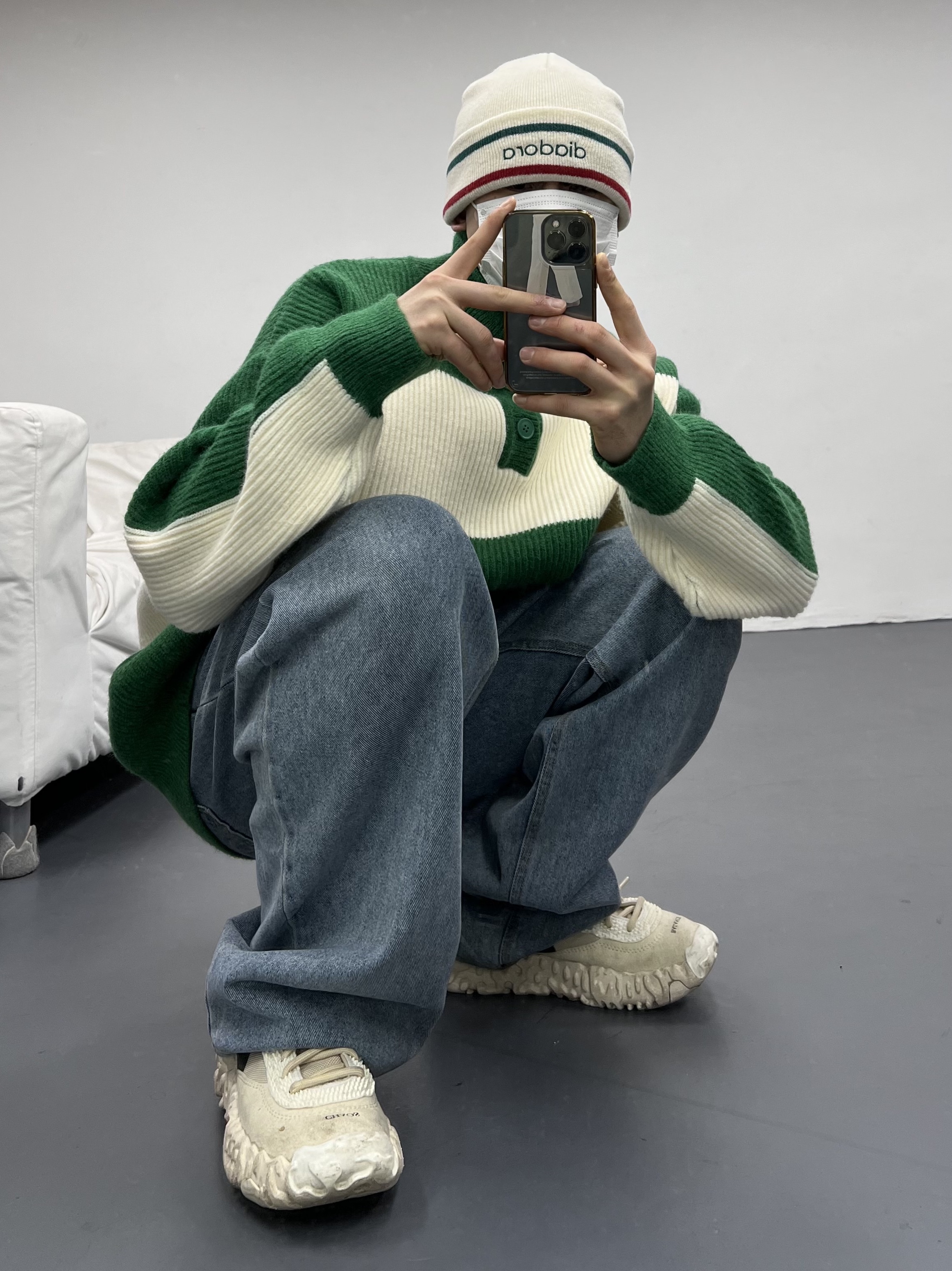Nike x Undercover Overbreak SP Overcast 착용 스타일