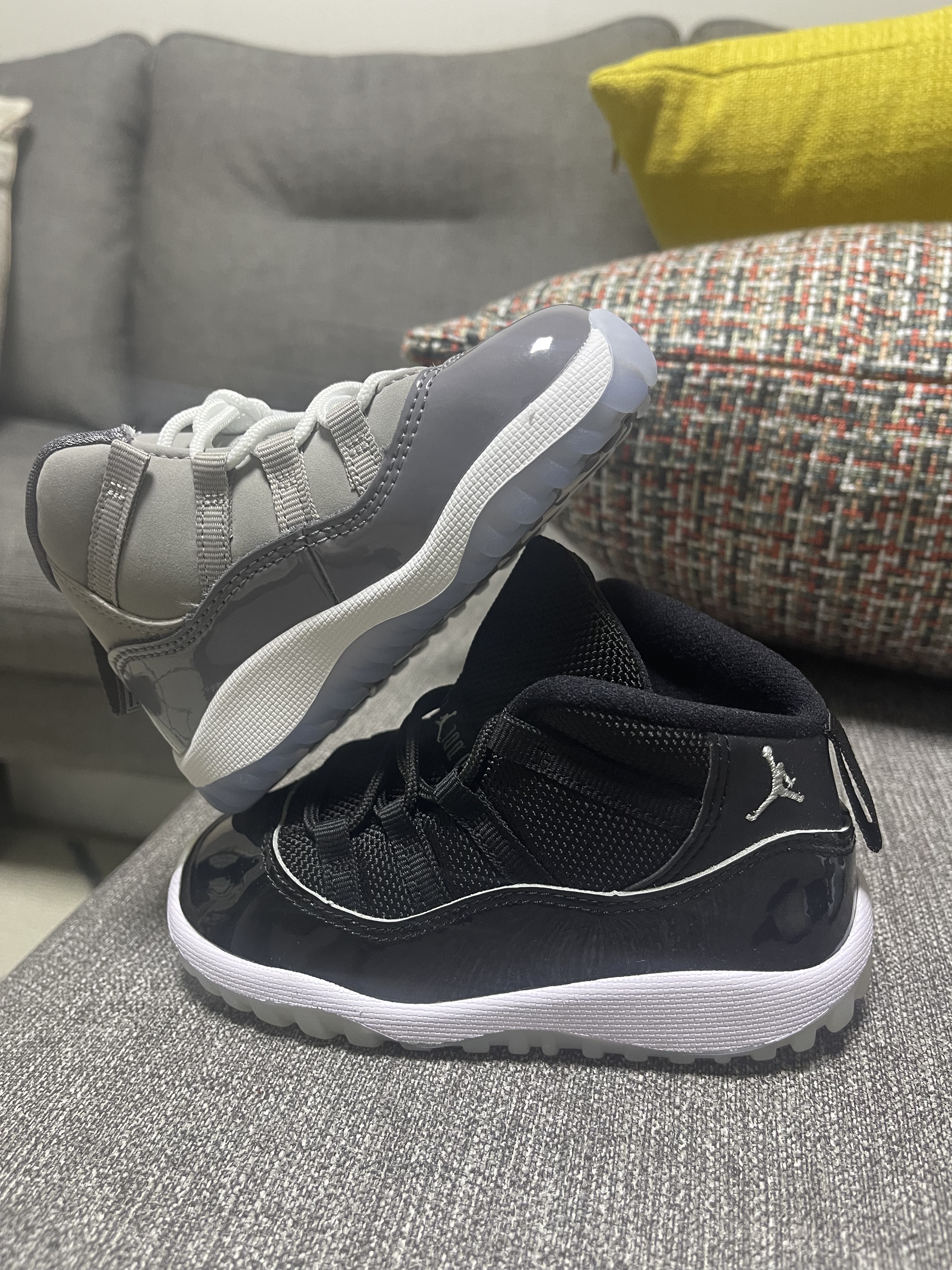(TD) Jordan 11 Retro Cool Grey 2021, (TD) Jordan 11 Retro Jubilee 착용 스타일 - 3
