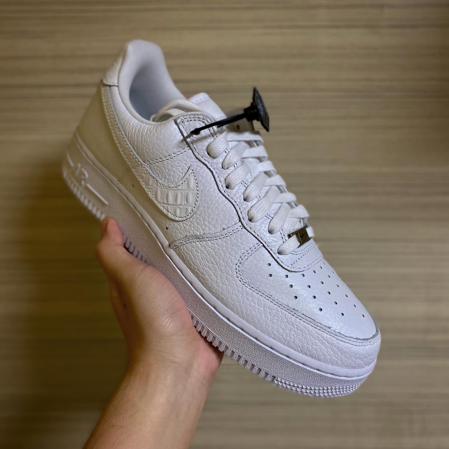 Nike Air Force 1 '07 Craft Triple White 착용 스타일 - 2