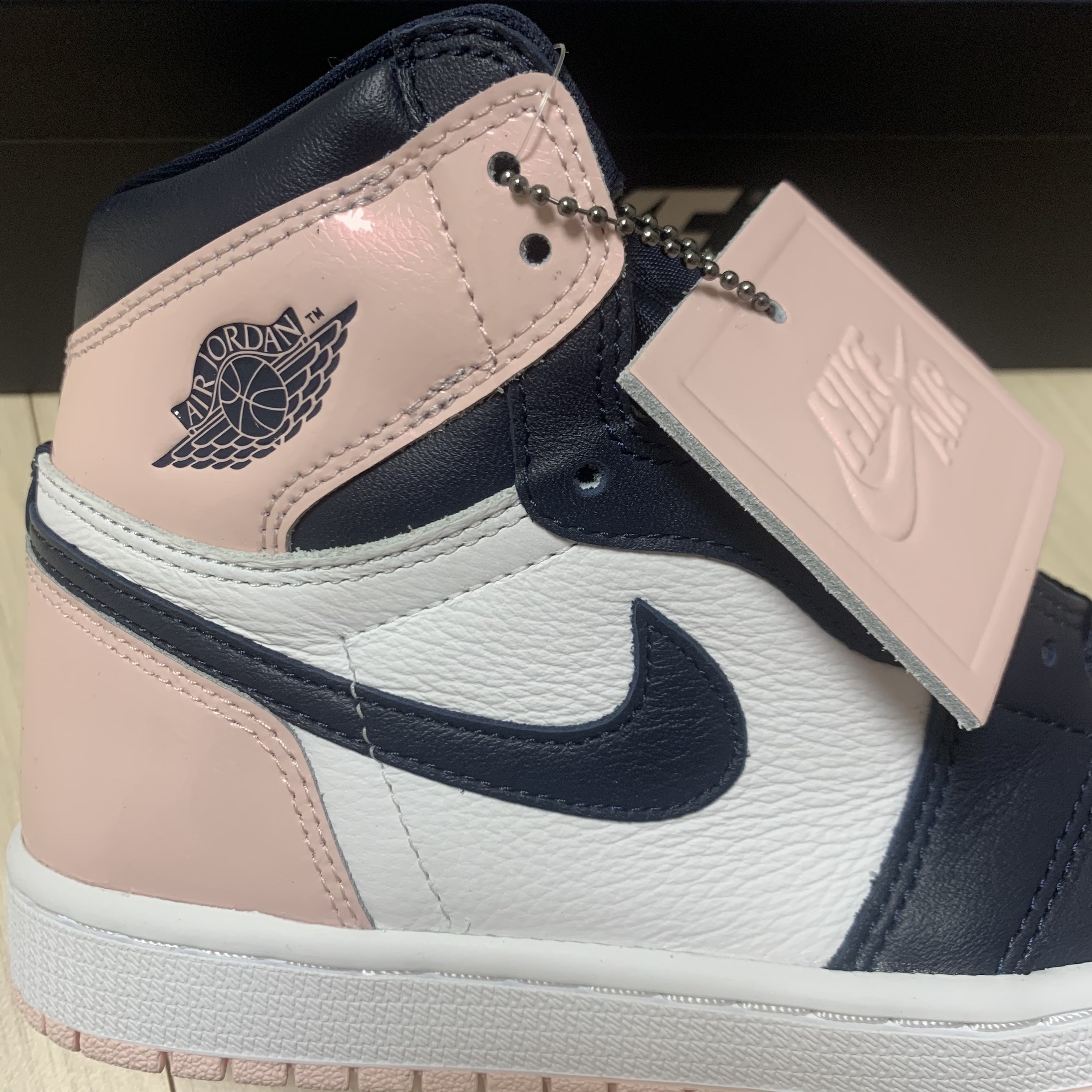 (W) Jordan 1 Retro High OG Atmosphere 착용 스타일 - 2