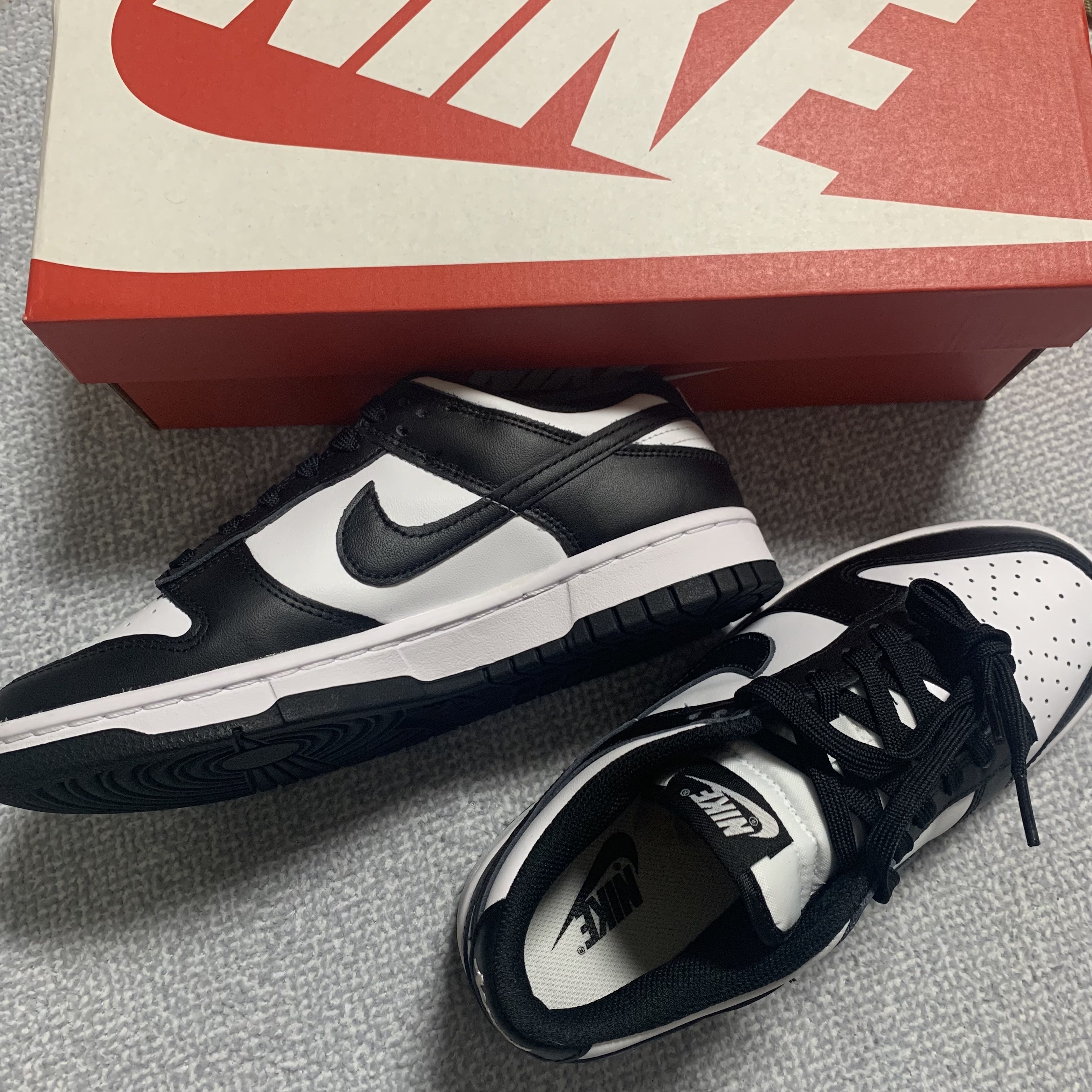 (W) Nike Dunk Low Black 착용 스타일