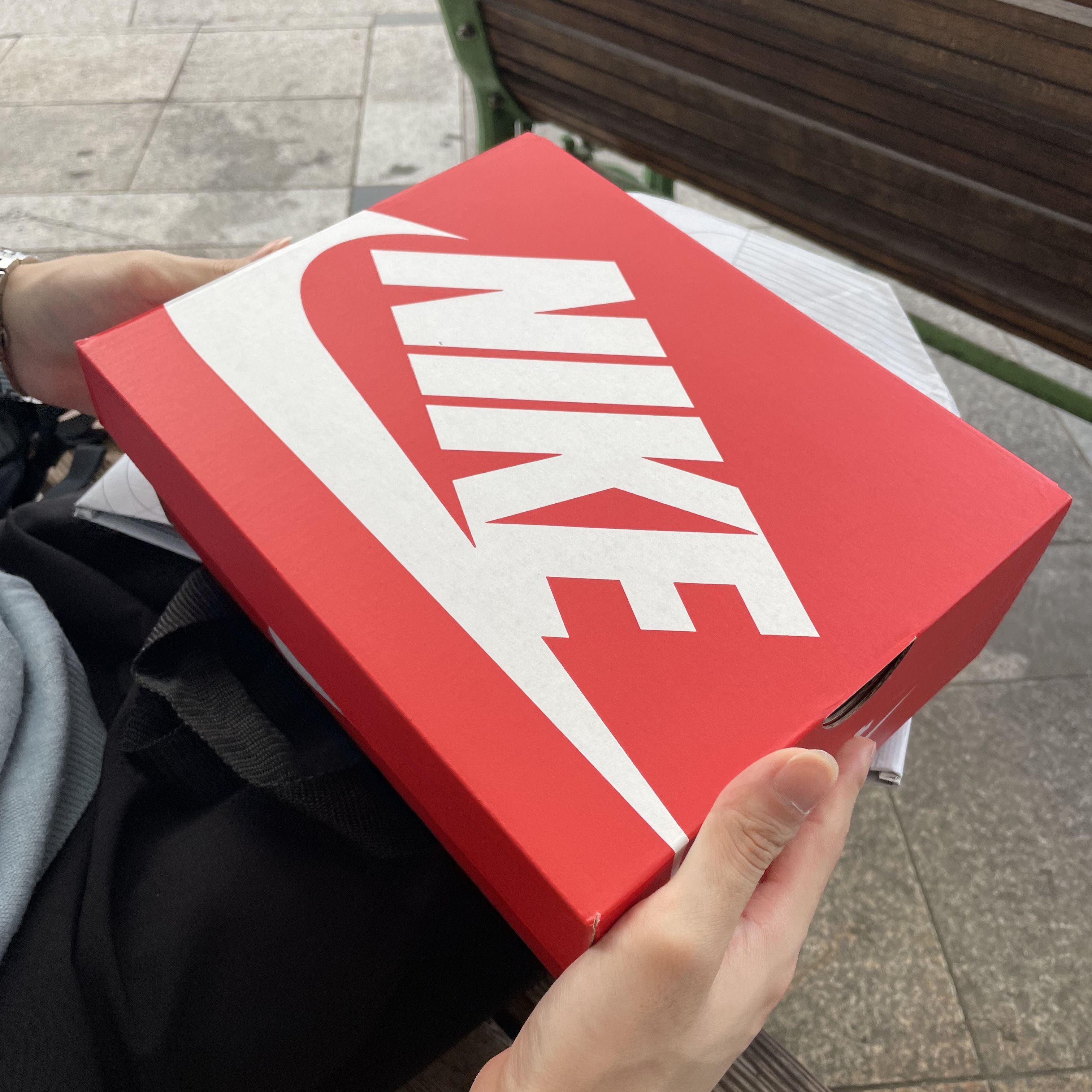 Nike Dunk High Retro Championship Navy 착용 스타일 - 2