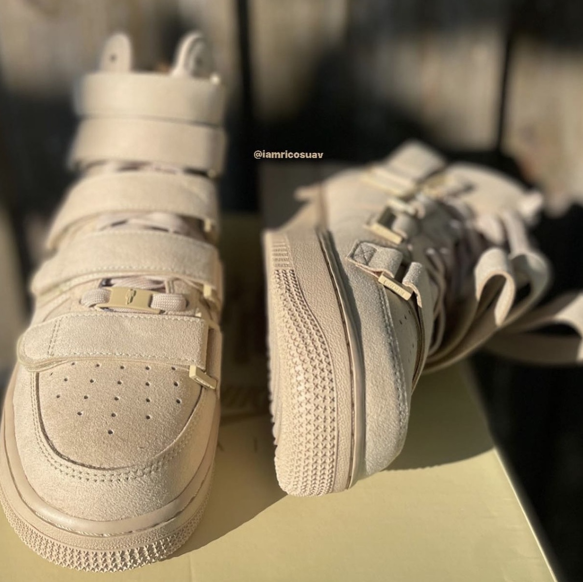 Nike x Billie Eilish Air Force 1 High '07 SP Mushroom 착용 스타일 - 4