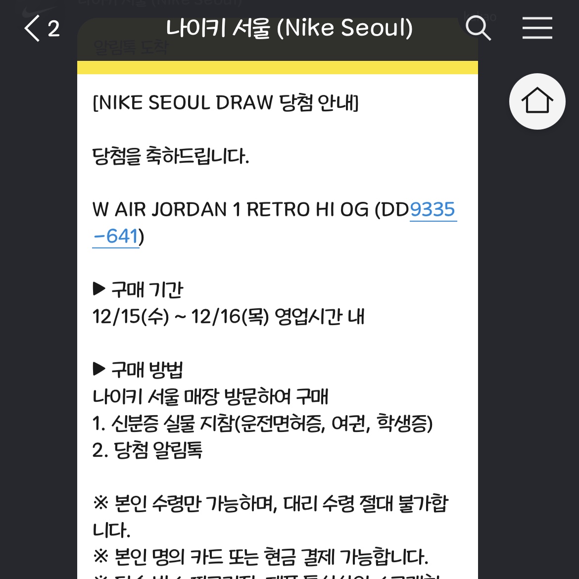 (W) Jordan 1 Retro High OG Atmosphere 착용 스타일 - 3