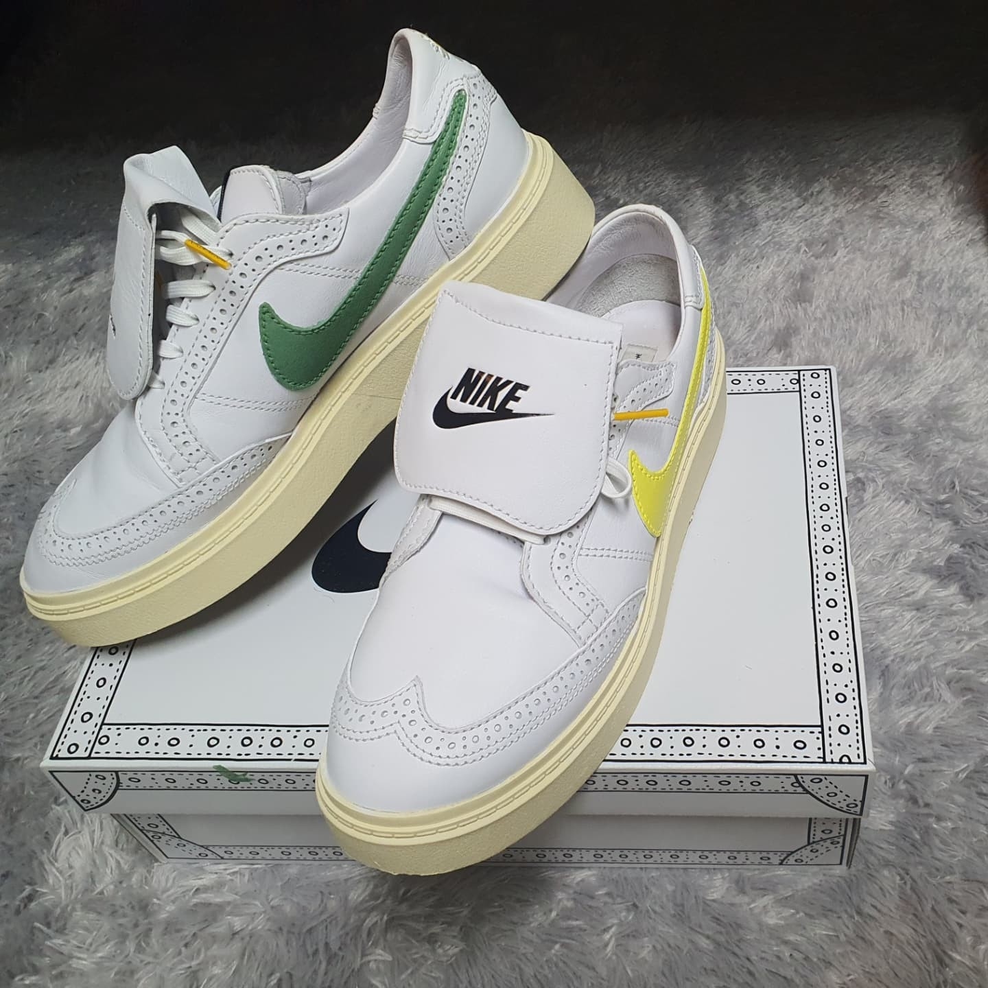Nike x Peaceminusone Kwondo1 White 착용 스타일 - 2