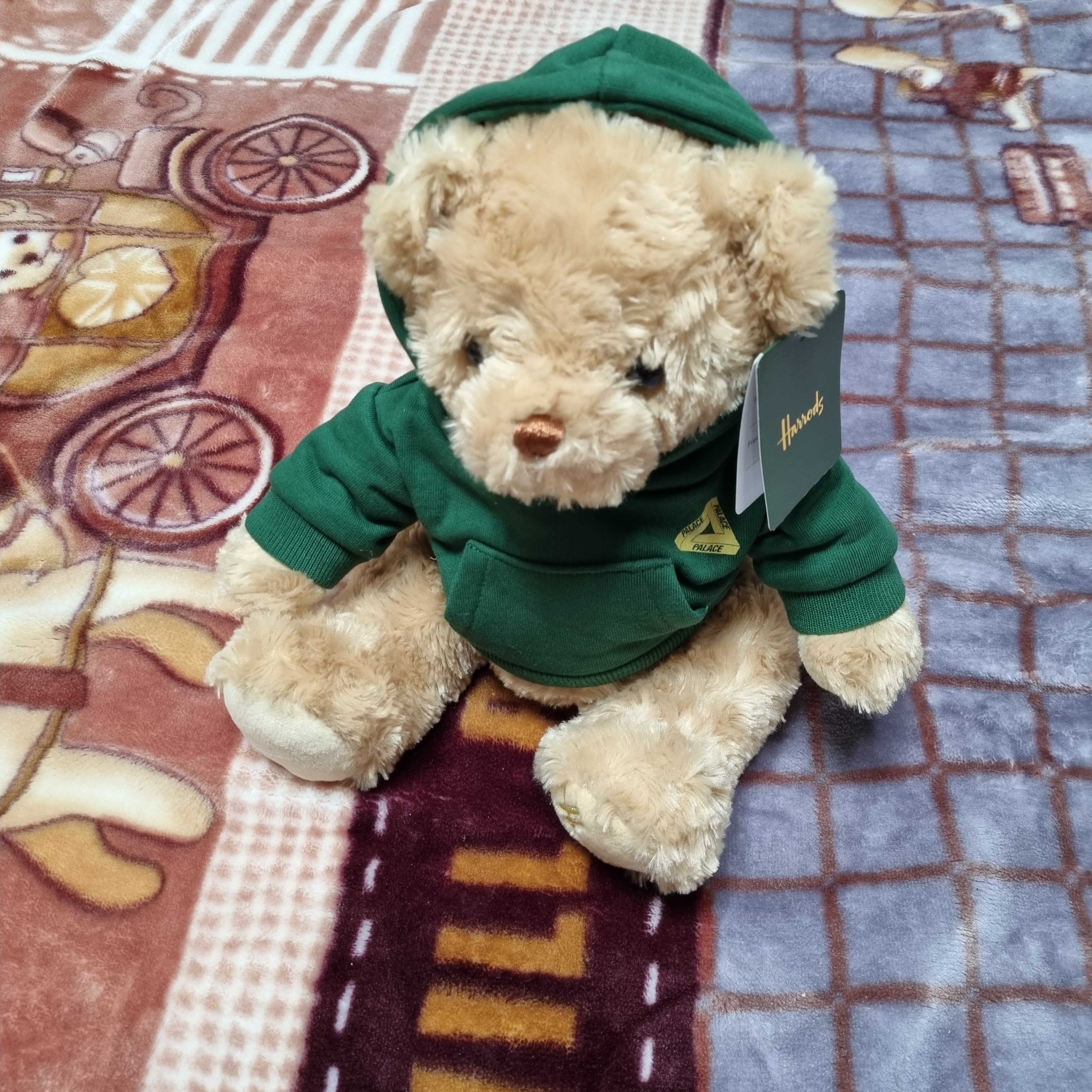 Palace x Harrods The Palace Harrods Bear Green - 21FW 착용 스타일 - 1