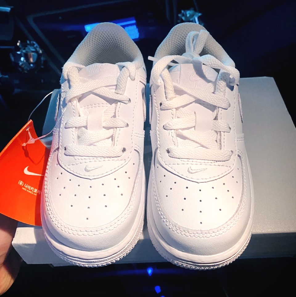 (TD) Nike Force 1 '06 Triple White 착용 스타일