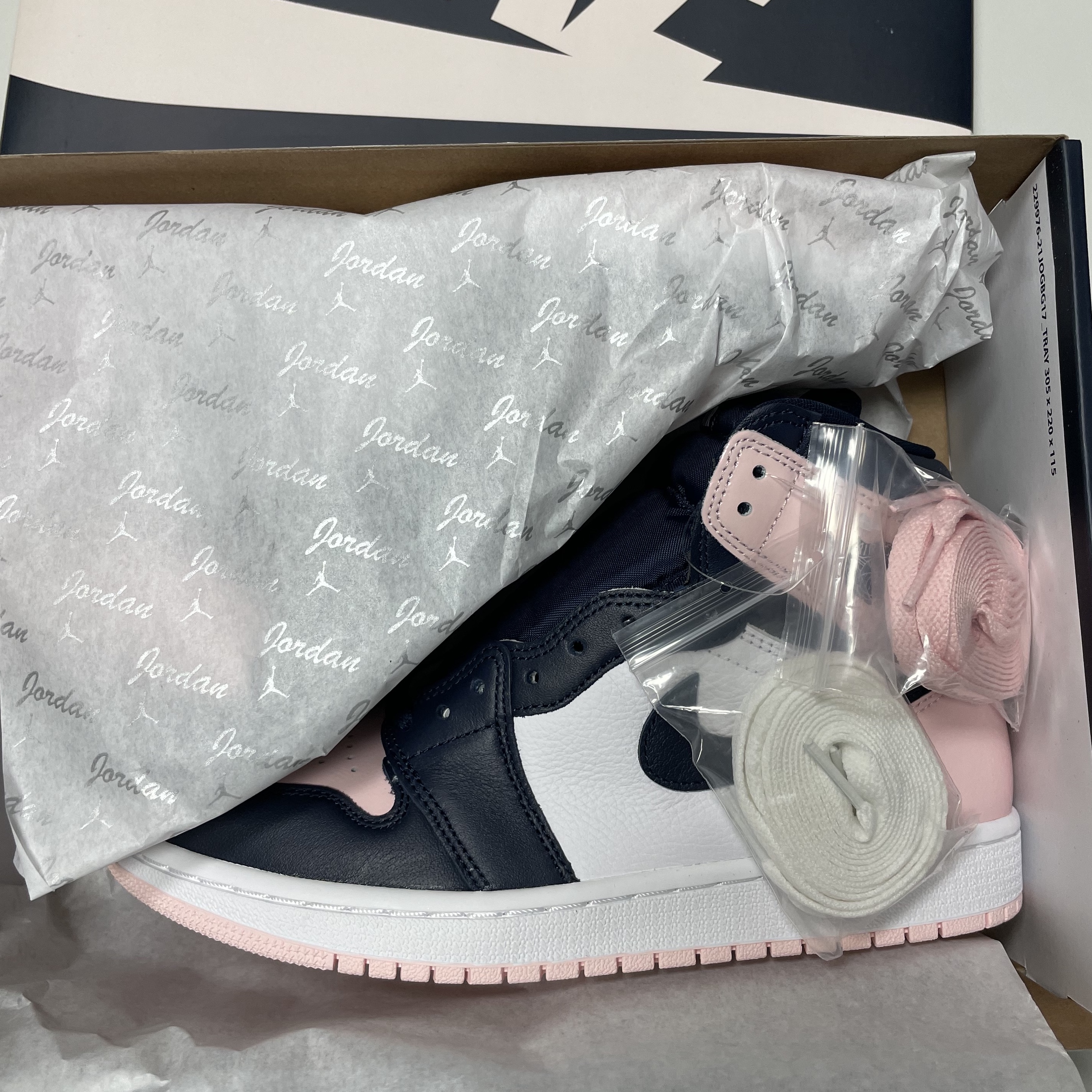 (W) Jordan 1 Retro High OG Atmosphere 착용 스타일