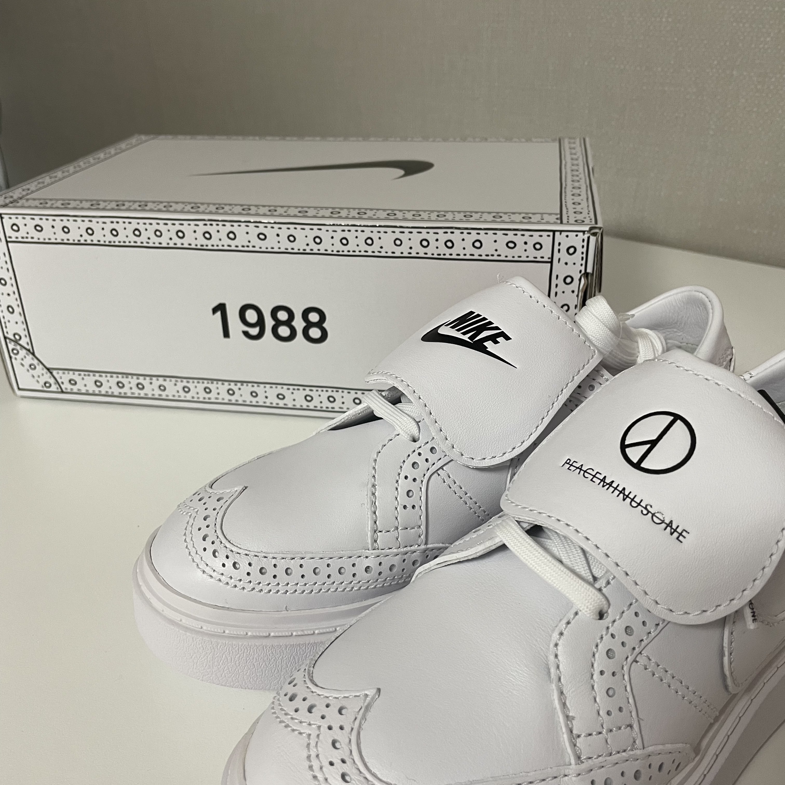 Nike x Peaceminusone Kwondo1 White 착용 스타일