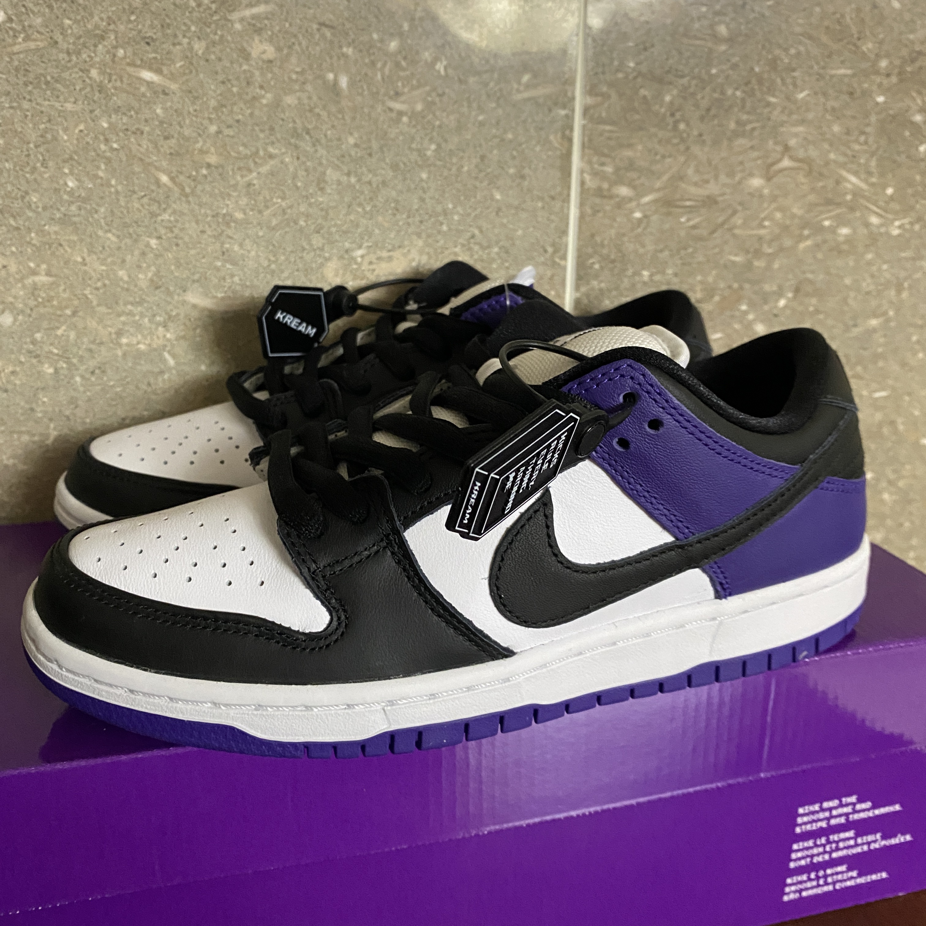 Nike SB Dunk Low Pro Court Purple 착용 스타일