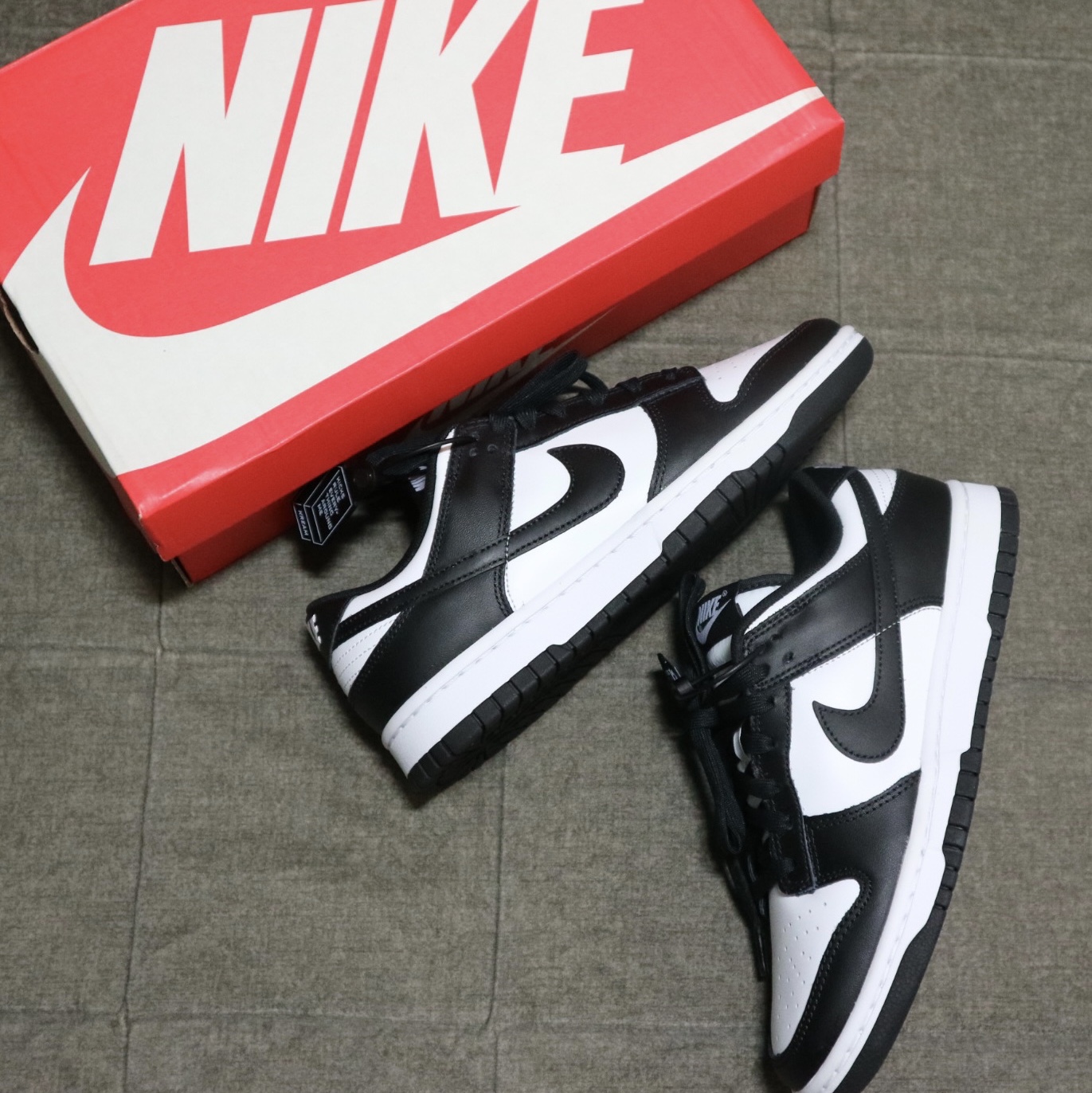 Nike Dunk Low Retro Black 착용 스타일 - 4