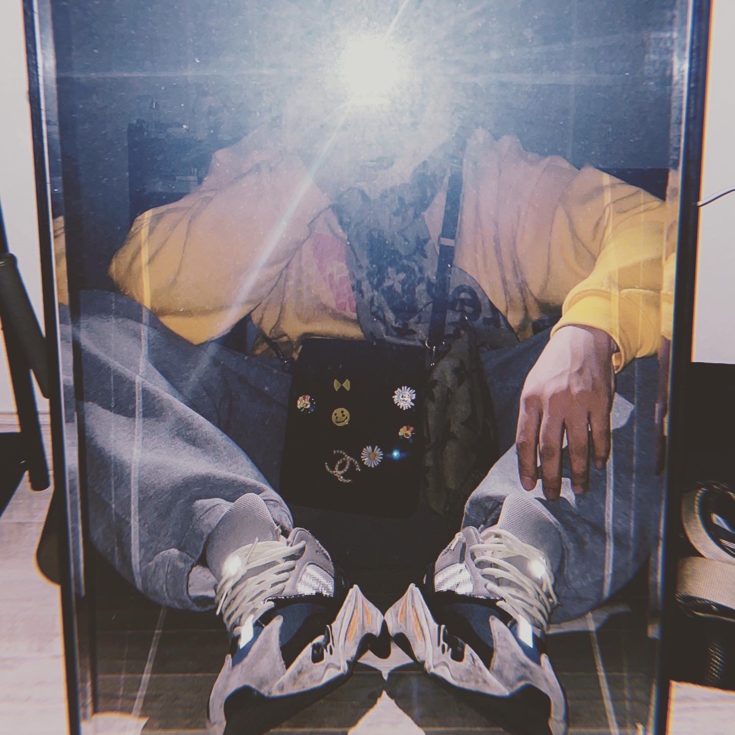 Adidas Yeezy Boost 700 Wave Runner Solid Grey 2017/2019, Nike x Stussy NRG BR Fleece Pants Grey ์ฐฉ์ฉ ์คํ์ผ
