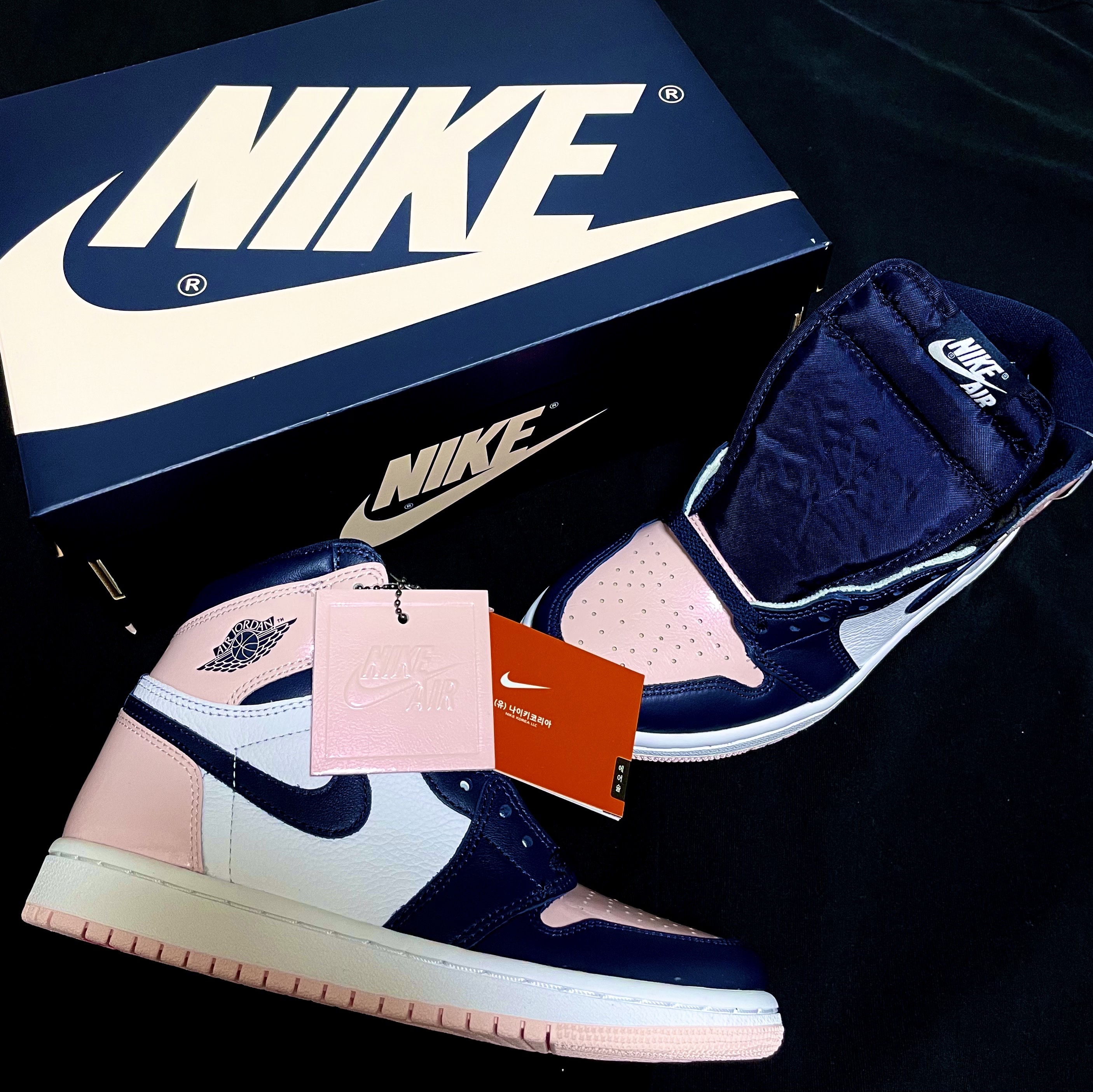 (W) Jordan 1 Retro High OG Atmosphere 착용 스타일