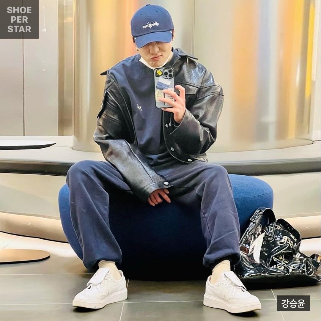 Nike x Peaceminusone Kwondo1 White 착용 스타일 - 2